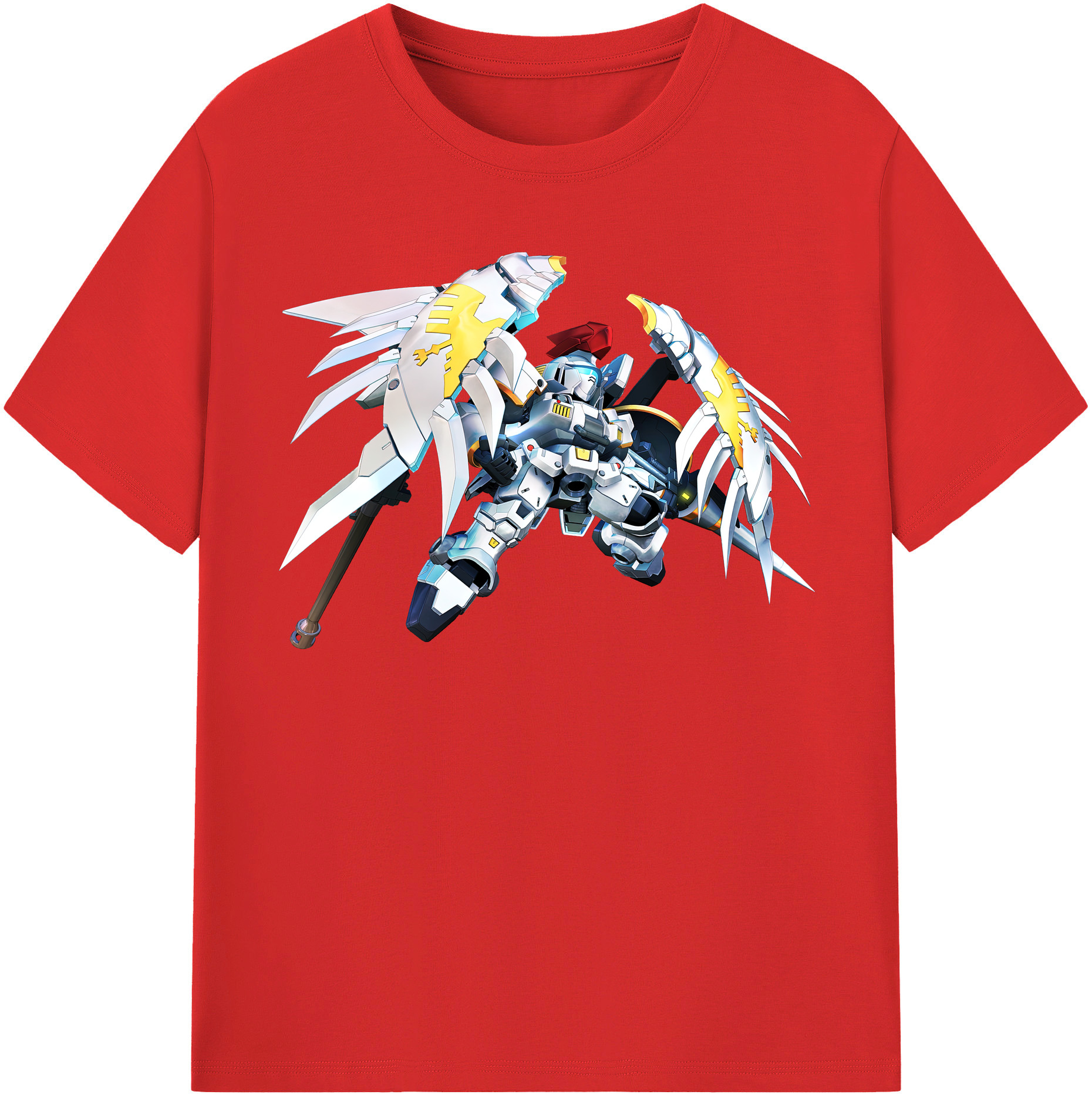 （画像用） 機動戦士ガンダム Mobile Suit Gundam 綿100％半袖Tシャツ（フロントプリント）