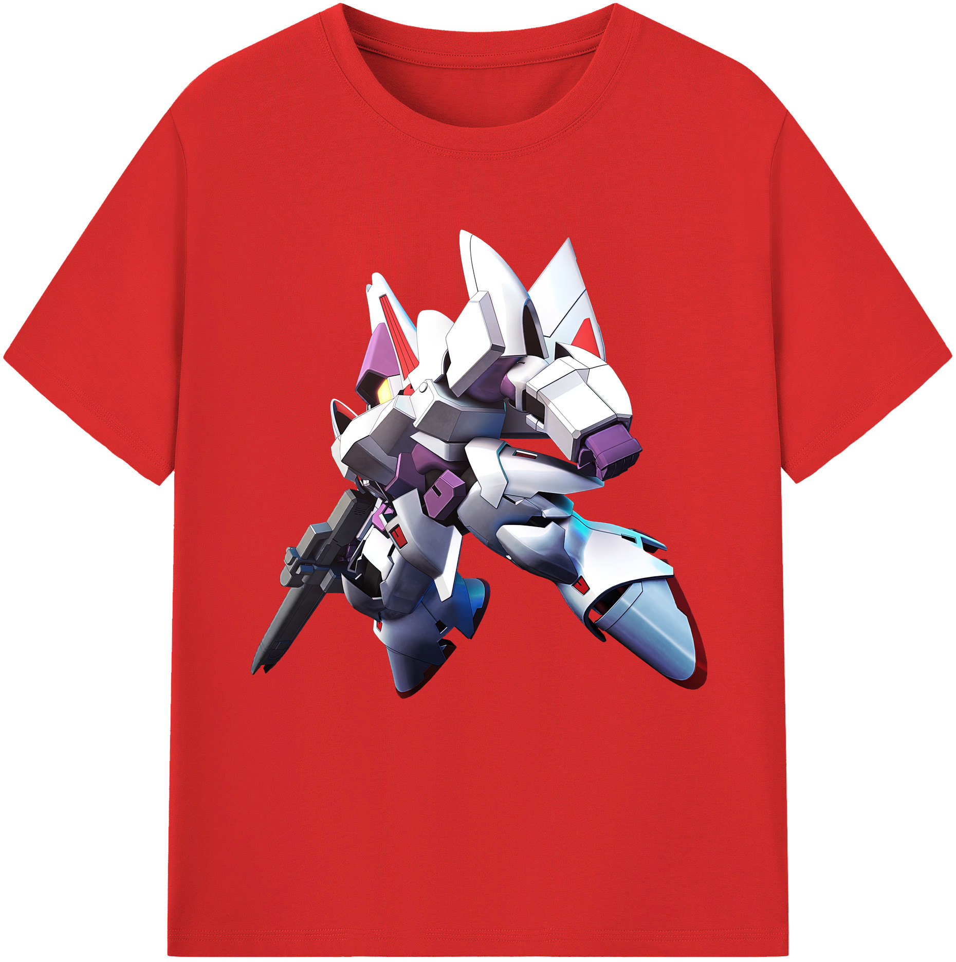 （画像用） 機動戦士ガンダム Mobile Suit Gundam 綿100％半袖Tシャツ（フロントプリント）