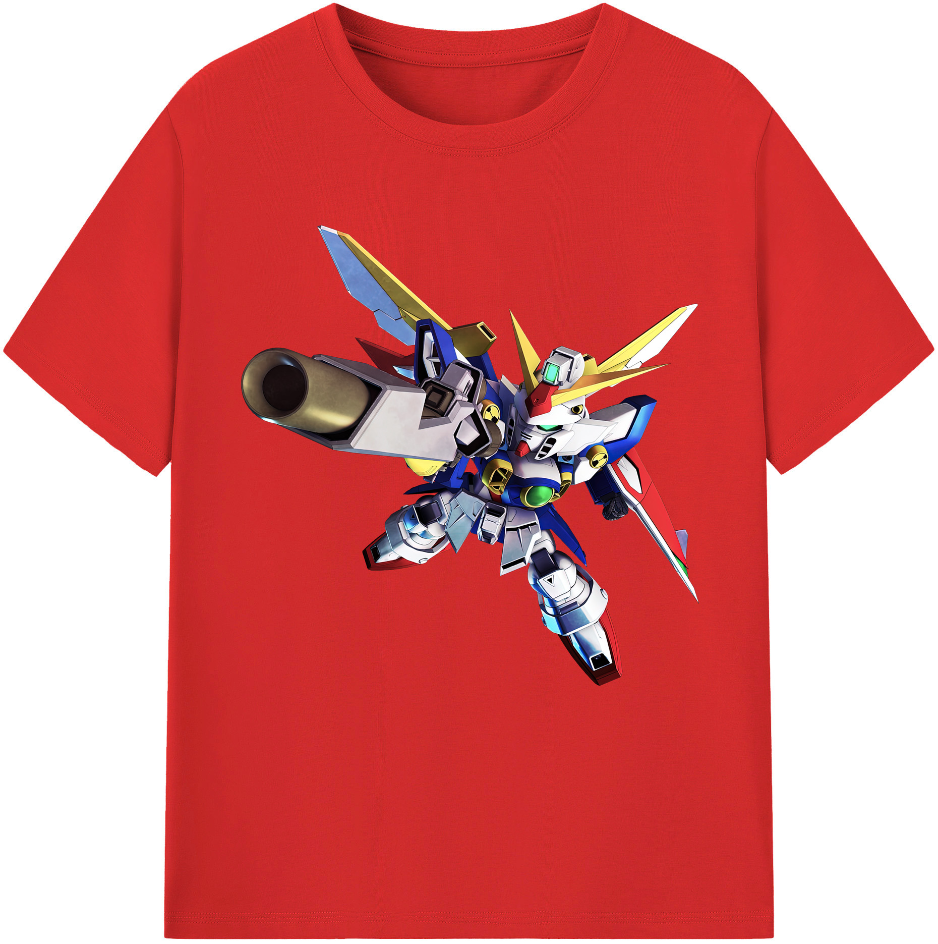 （画像用） 機動戦士ガンダム Mobile Suit Gundam 綿100％半袖Tシャツ（フロントプリント）