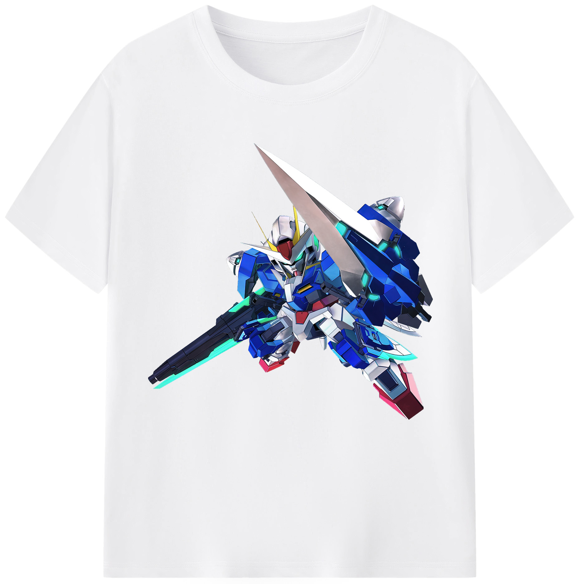 （画像用） 機動戦士ガンダム Mobile Suit Gundam 綿100％半袖Tシャツ（フロントプリント）