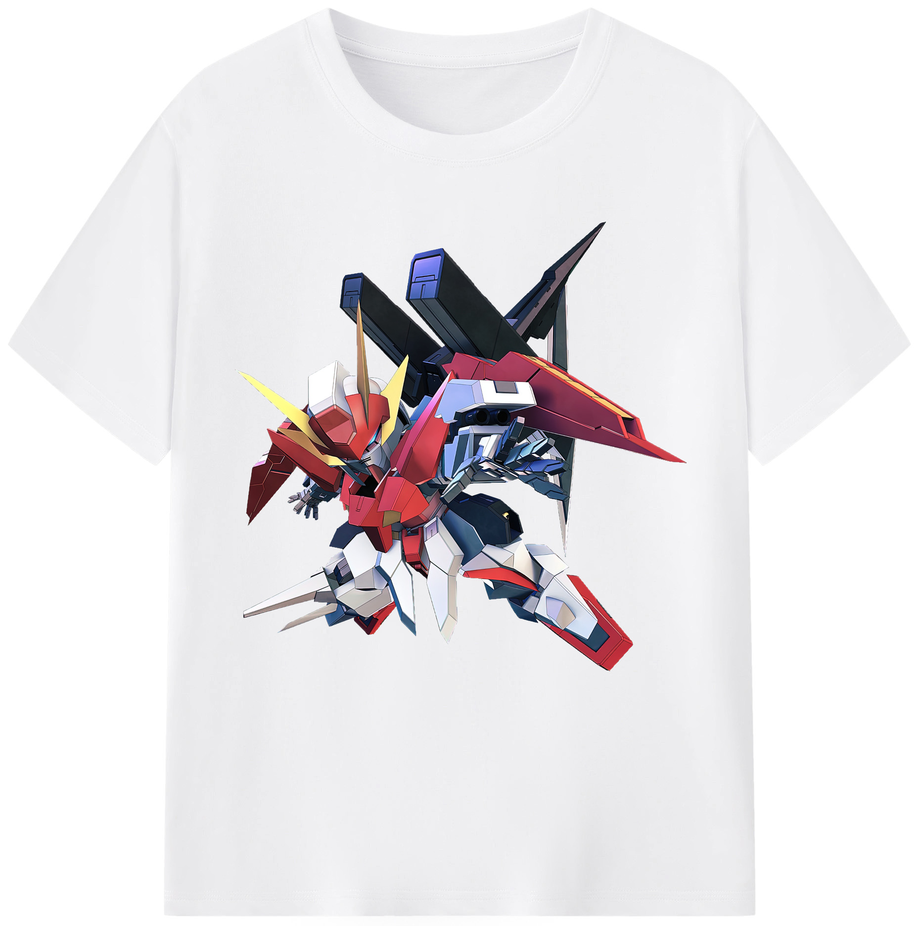 （画像用） 機動戦士ガンダム Mobile Suit Gundam 綿100％半袖Tシャツ（フロントプリント）