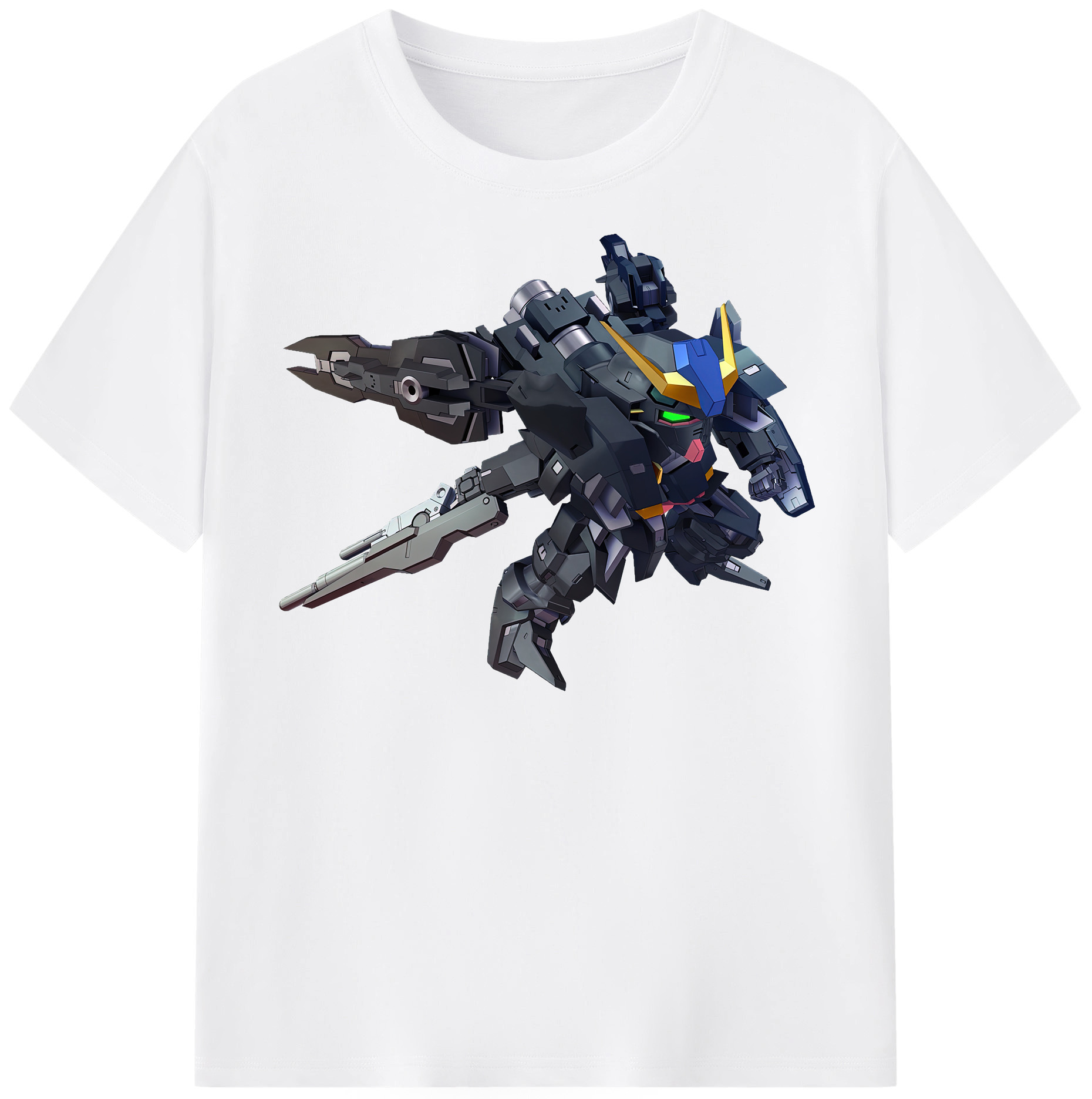 （画像用） 機動戦士ガンダム Mobile Suit Gundam 綿100％半袖Tシャツ（フロントプリント）