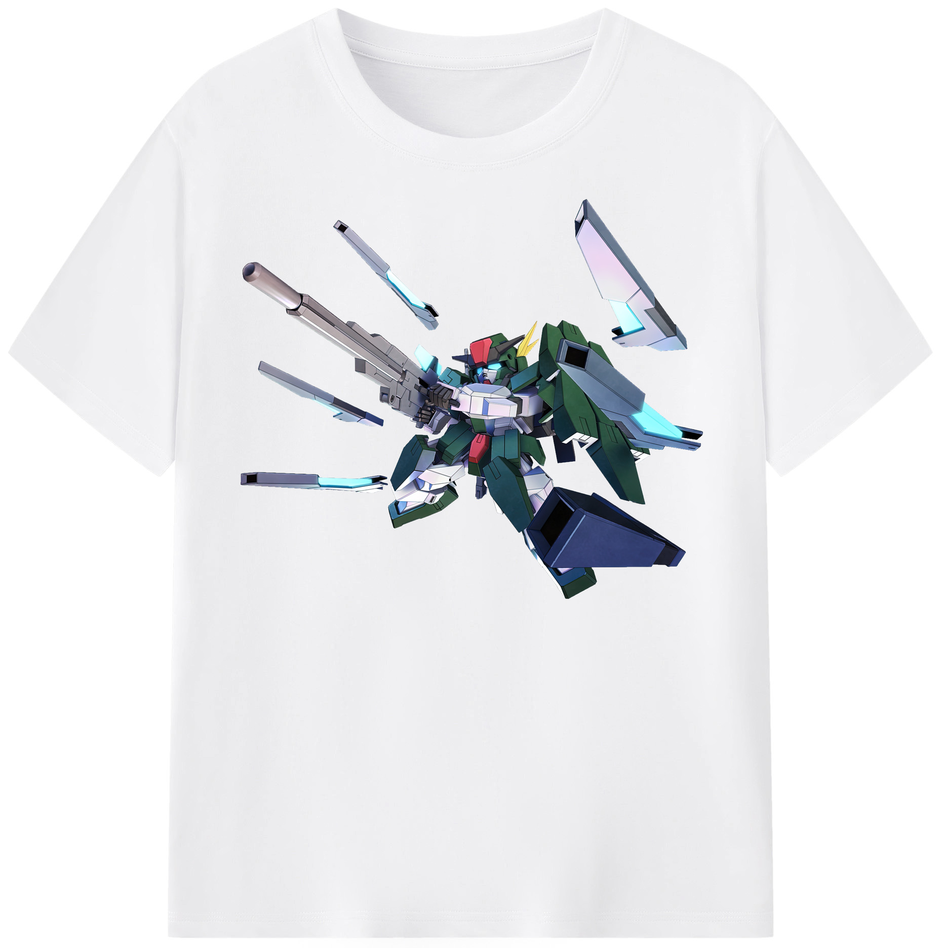 （画像用） 機動戦士ガンダム Mobile Suit Gundam 綿100％半袖Tシャツ（フロントプリント）