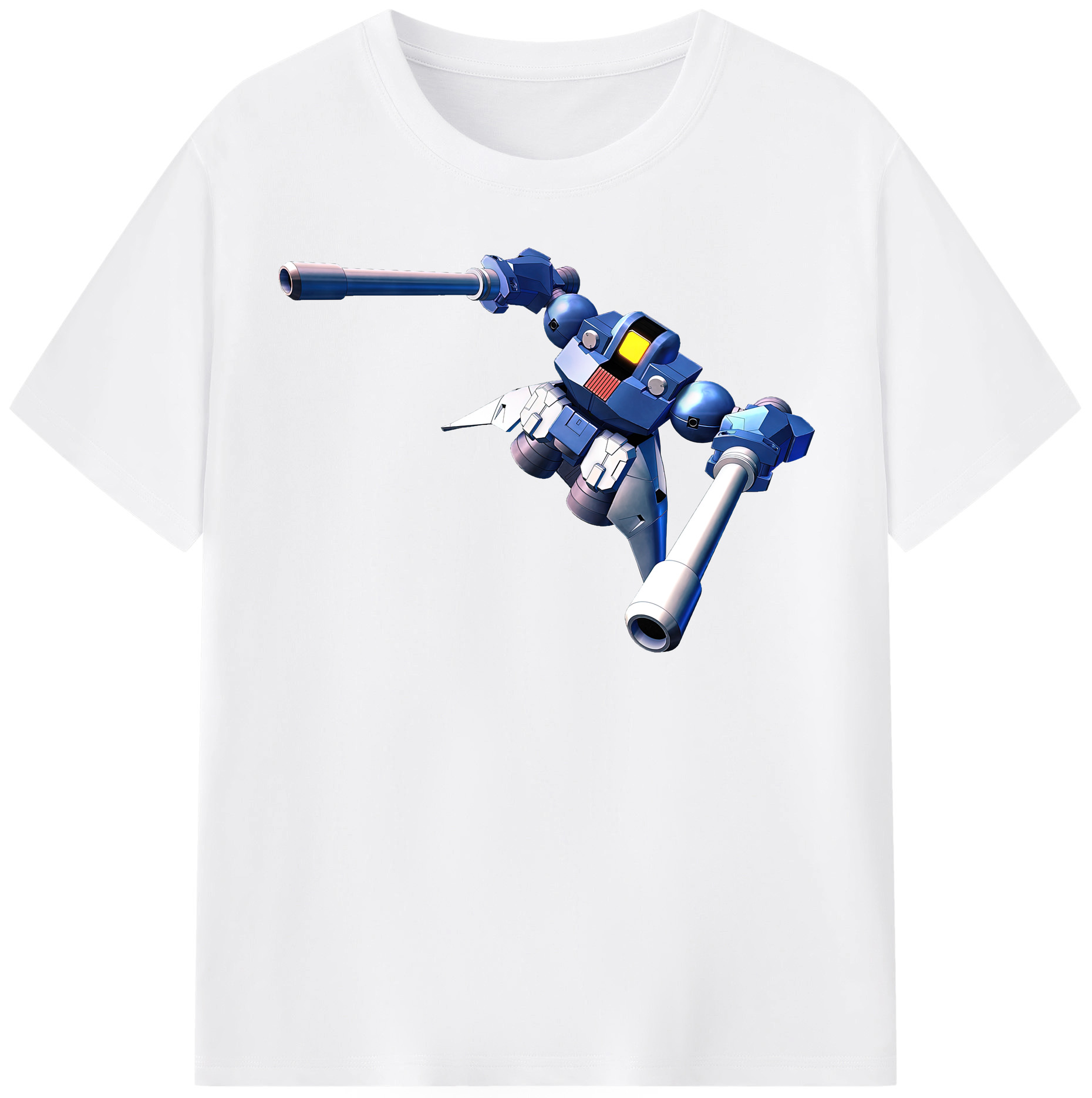 （画像用） 機動戦士ガンダム Mobile Suit Gundam 綿100％半袖Tシャツ（フロントプリント）