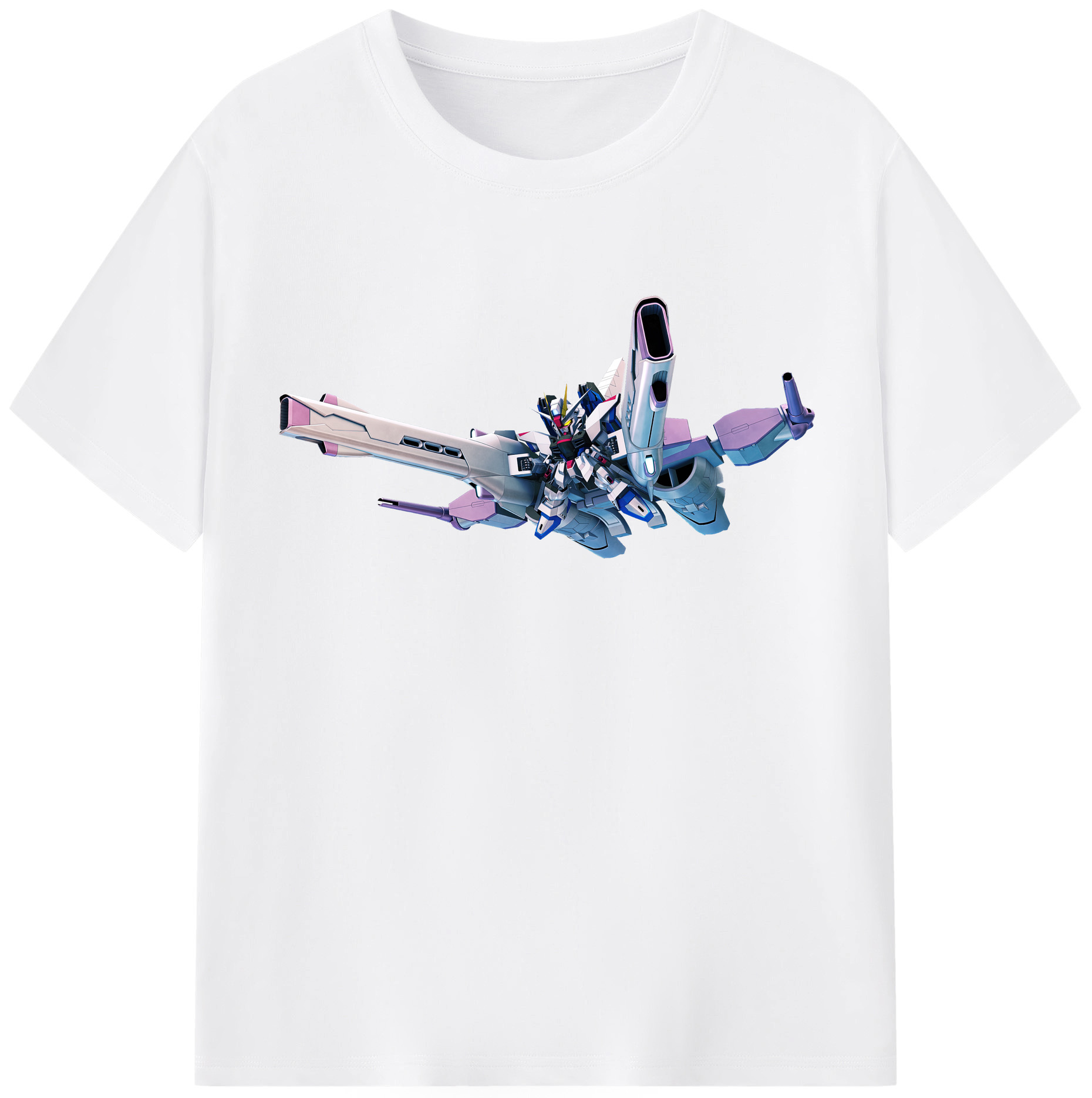 （画像用） 機動戦士ガンダム Mobile Suit Gundam 綿100％半袖Tシャツ（フロントプリント）