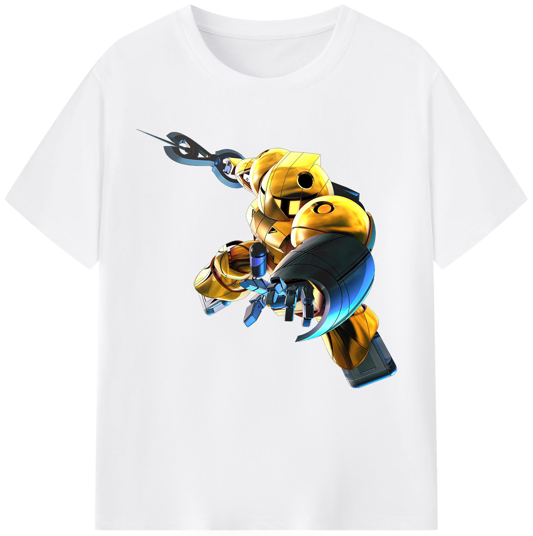 （画像用） 機動戦士ガンダム Mobile Suit Gundam 綿100％半袖Tシャツ（フロントプリント）