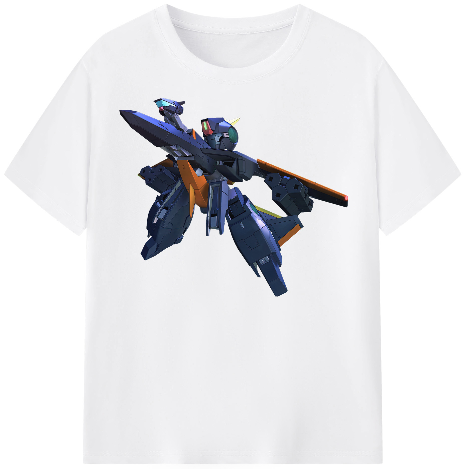（画像用） 機動戦士ガンダム Mobile Suit Gundam 綿100％半袖Tシャツ（フロントプリント）