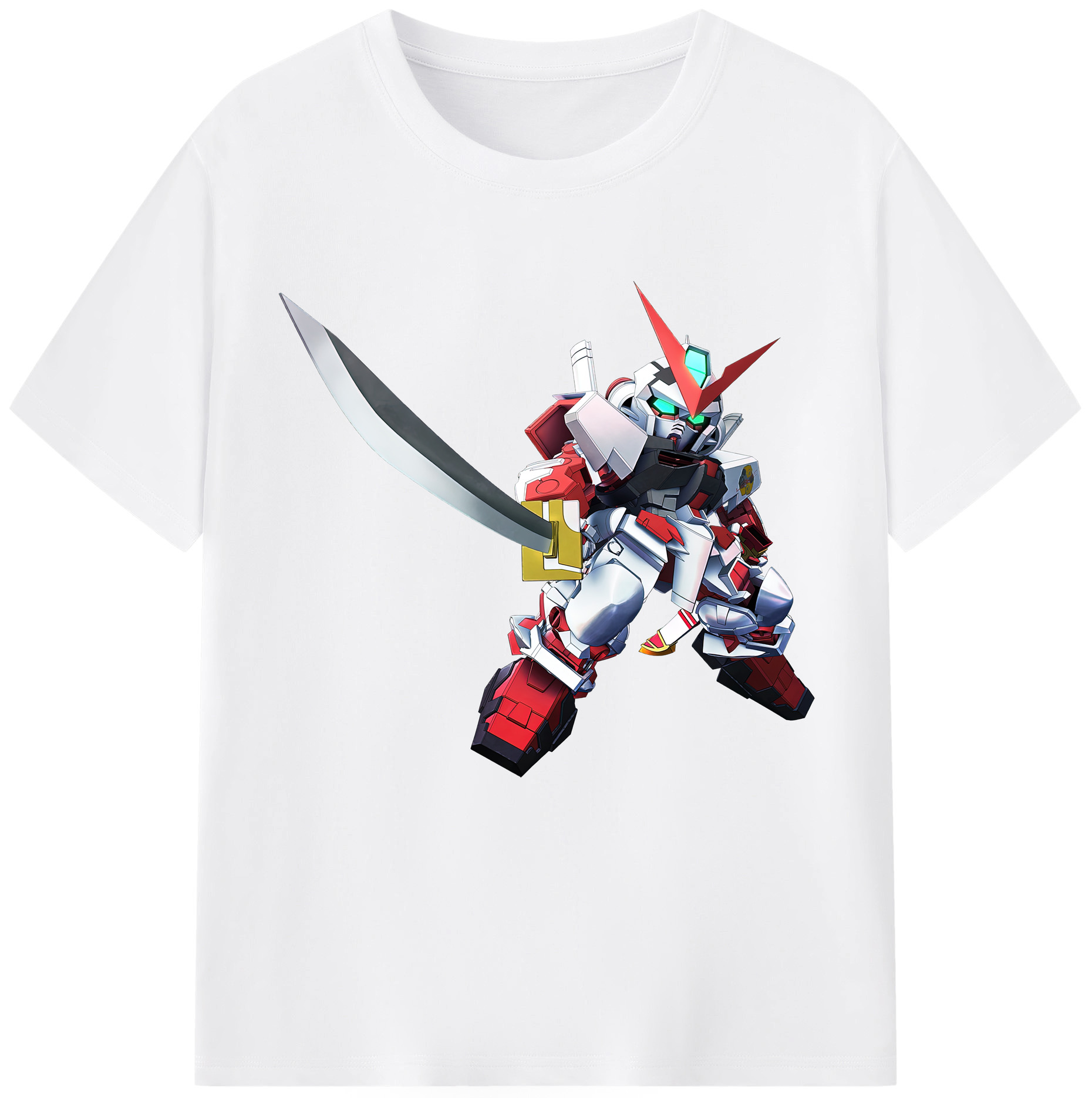 （画像用） 機動戦士ガンダム Mobile Suit Gundam 綿100％半袖Tシャツ（フロントプリント）