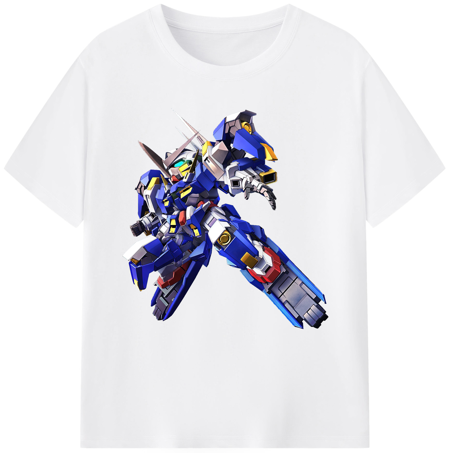 （画像用） 機動戦士ガンダム Mobile Suit Gundam 綿100％半袖Tシャツ（フロントプリント）