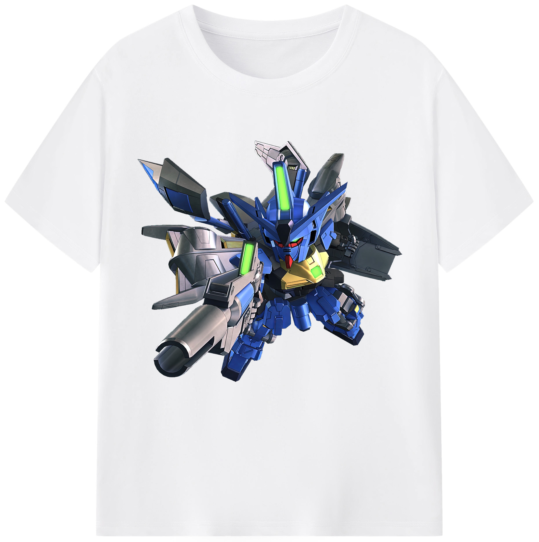 （画像用） 機動戦士ガンダム Mobile Suit Gundam 綿100％半袖Tシャツ（フロントプリント）