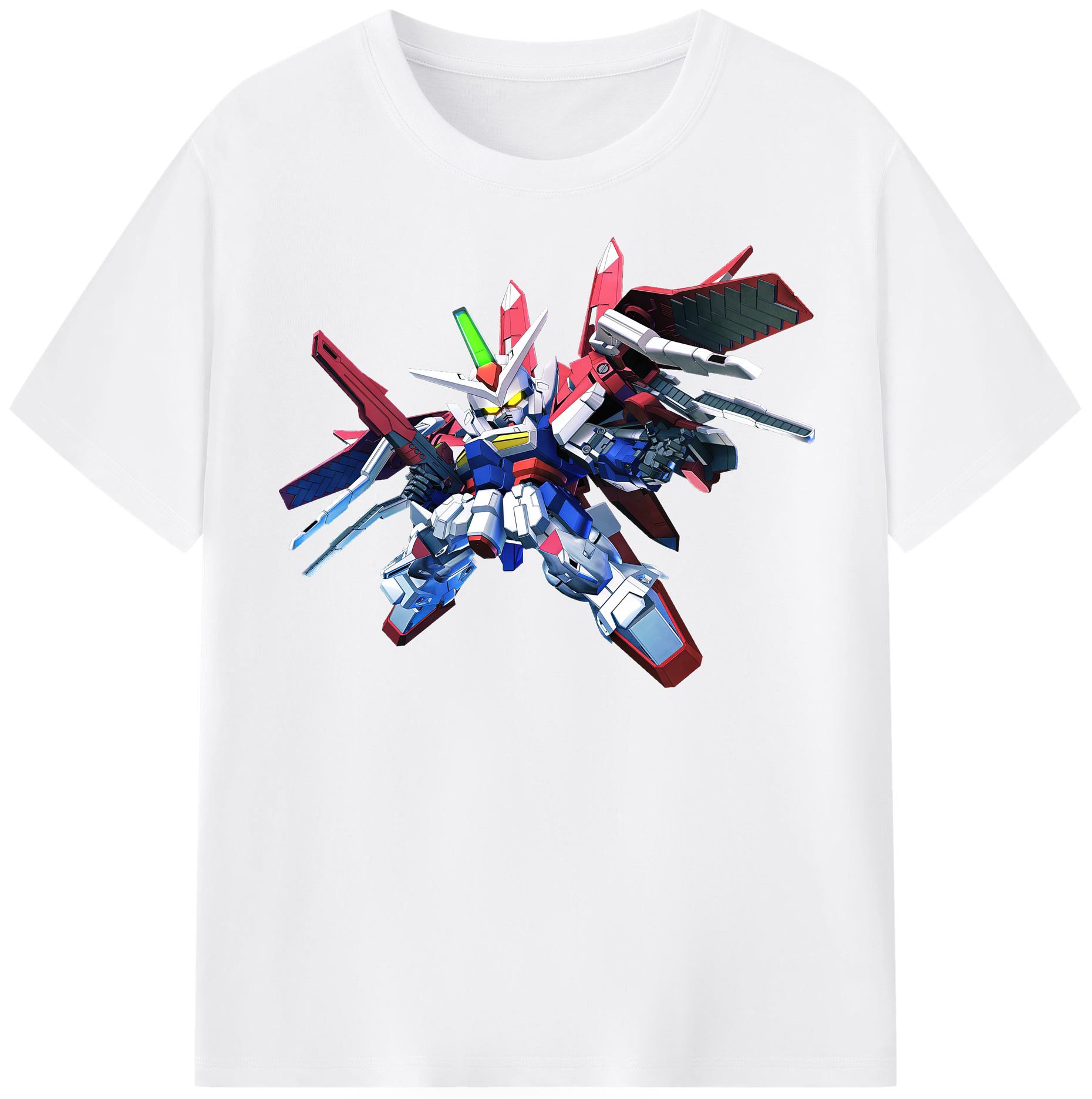 （画像用） 機動戦士ガンダム Mobile Suit Gundam 綿100％半袖Tシャツ（フロントプリント）