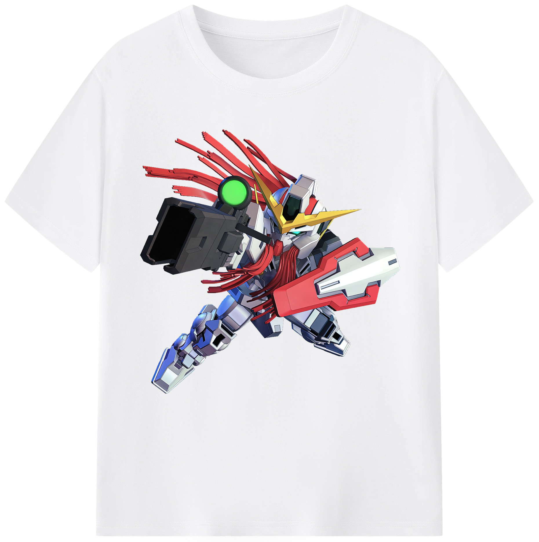 （画像用） 機動戦士ガンダム Mobile Suit Gundam 綿100％半袖Tシャツ（フロントプリント）