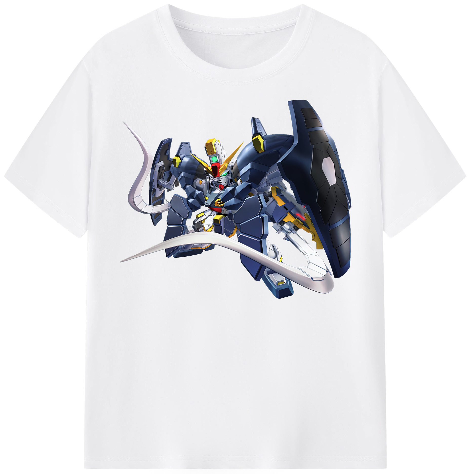 （画像用） 機動戦士ガンダム Mobile Suit Gundam 綿100％半袖Tシャツ（フロントプリント）