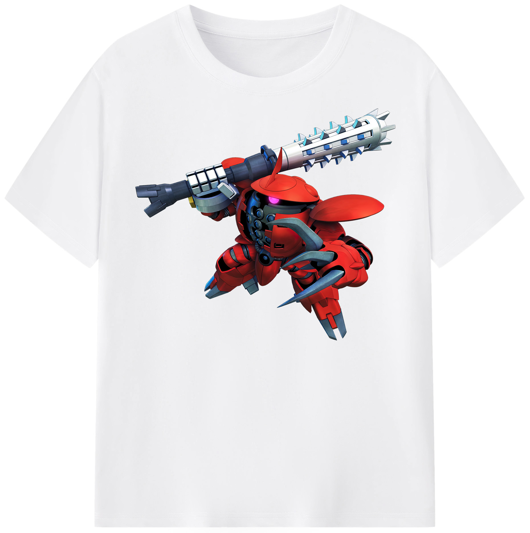 （画像用） 機動戦士ガンダム Mobile Suit Gundam 綿100％半袖Tシャツ（フロントプリント）