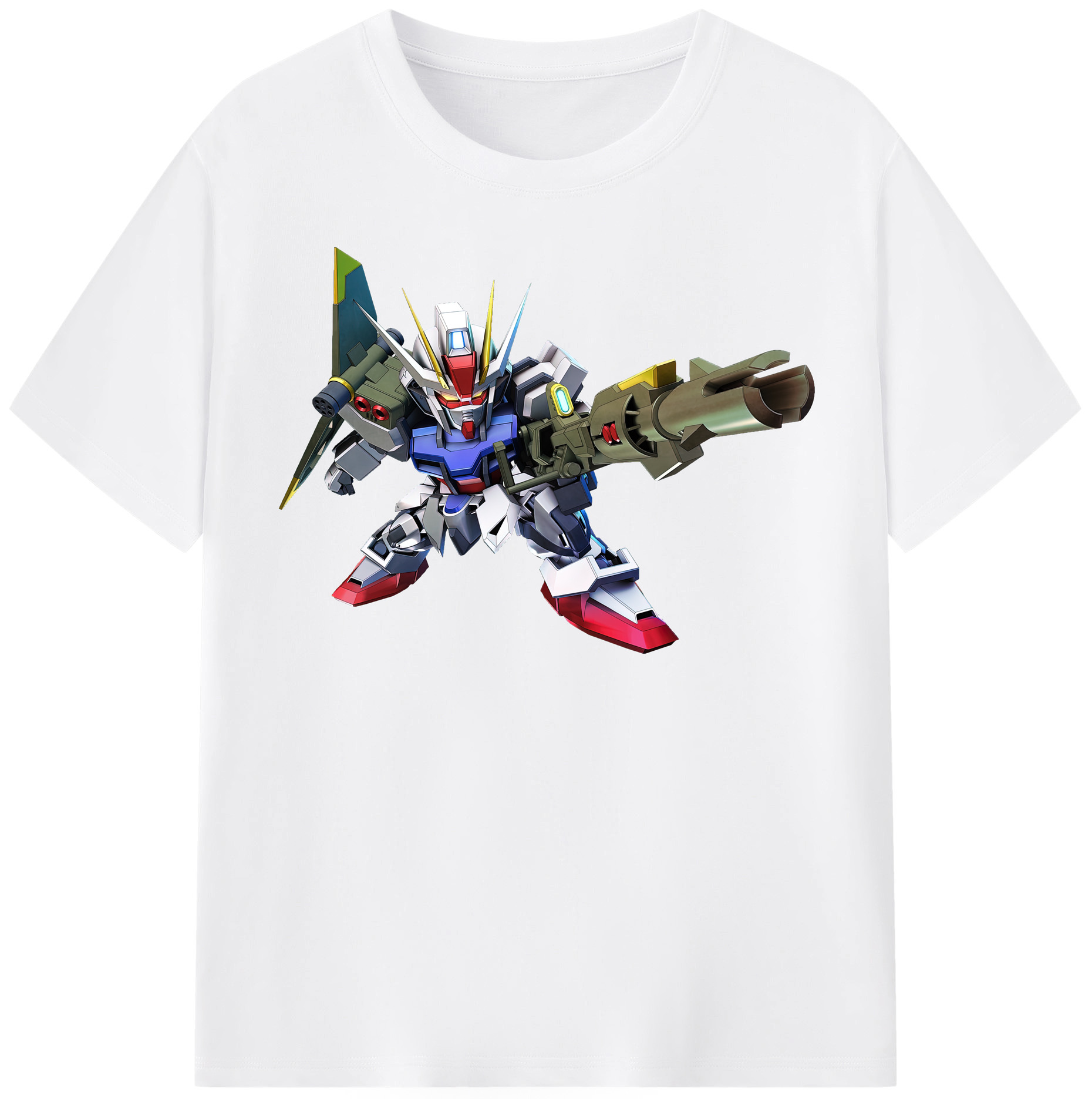 （画像用） 機動戦士ガンダム Mobile Suit Gundam 綿100％半袖Tシャツ（フロントプリント）