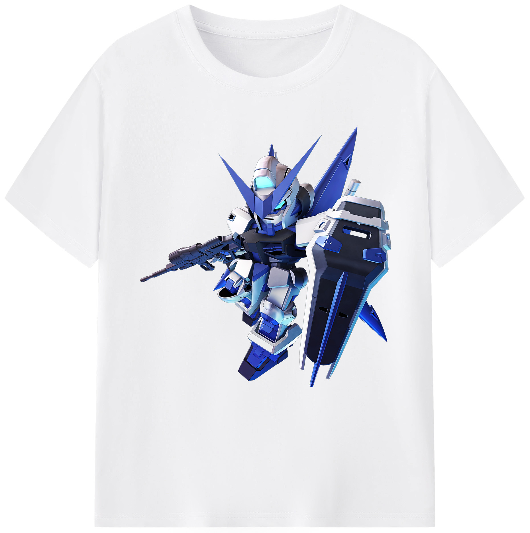 （画像用） 機動戦士ガンダム Mobile Suit Gundam 綿100％半袖Tシャツ（フロントプリント）