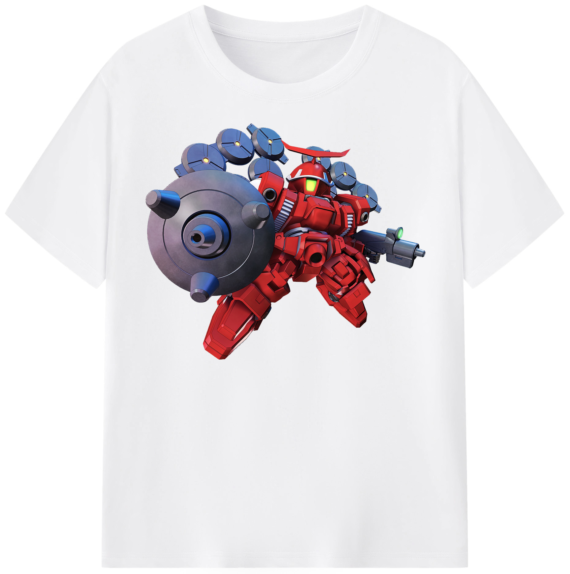 （画像用） 機動戦士ガンダム Mobile Suit Gundam 綿100％半袖Tシャツ（フロントプリント）