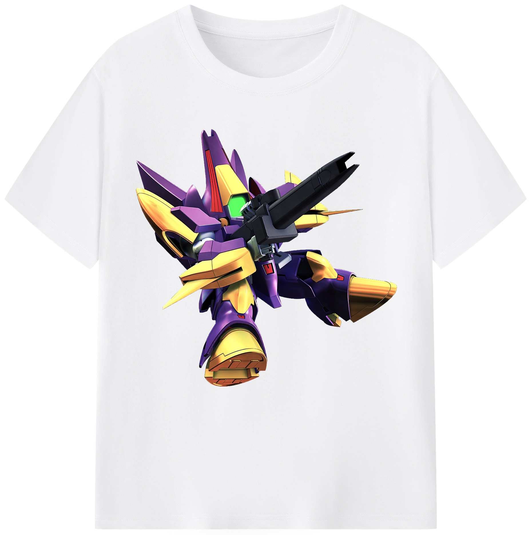 （画像用） 機動戦士ガンダム Mobile Suit Gundam 綿100％半袖Tシャツ（フロントプリント）