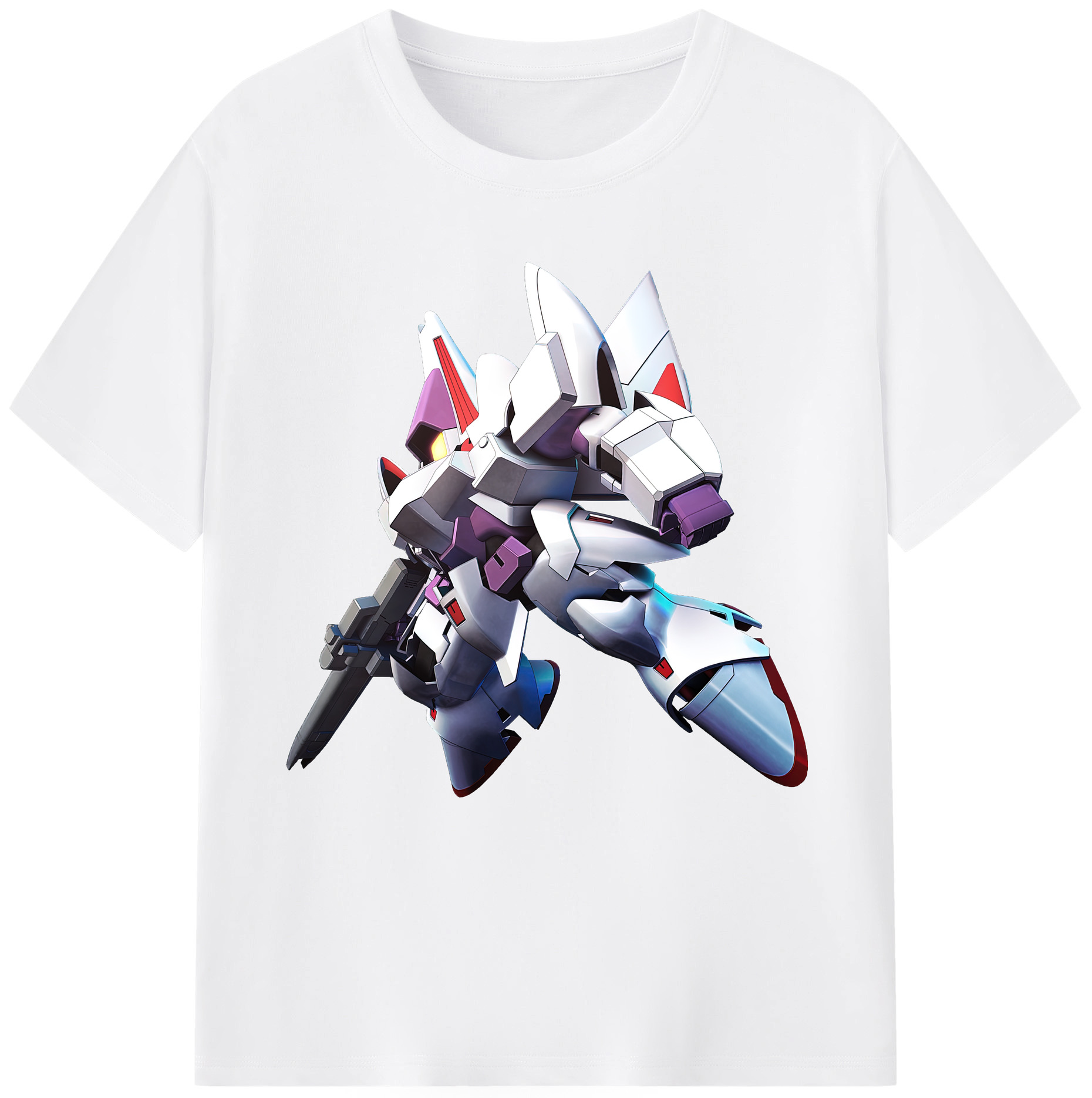 （画像用） 機動戦士ガンダム Mobile Suit Gundam 綿100％半袖Tシャツ（フロントプリント）