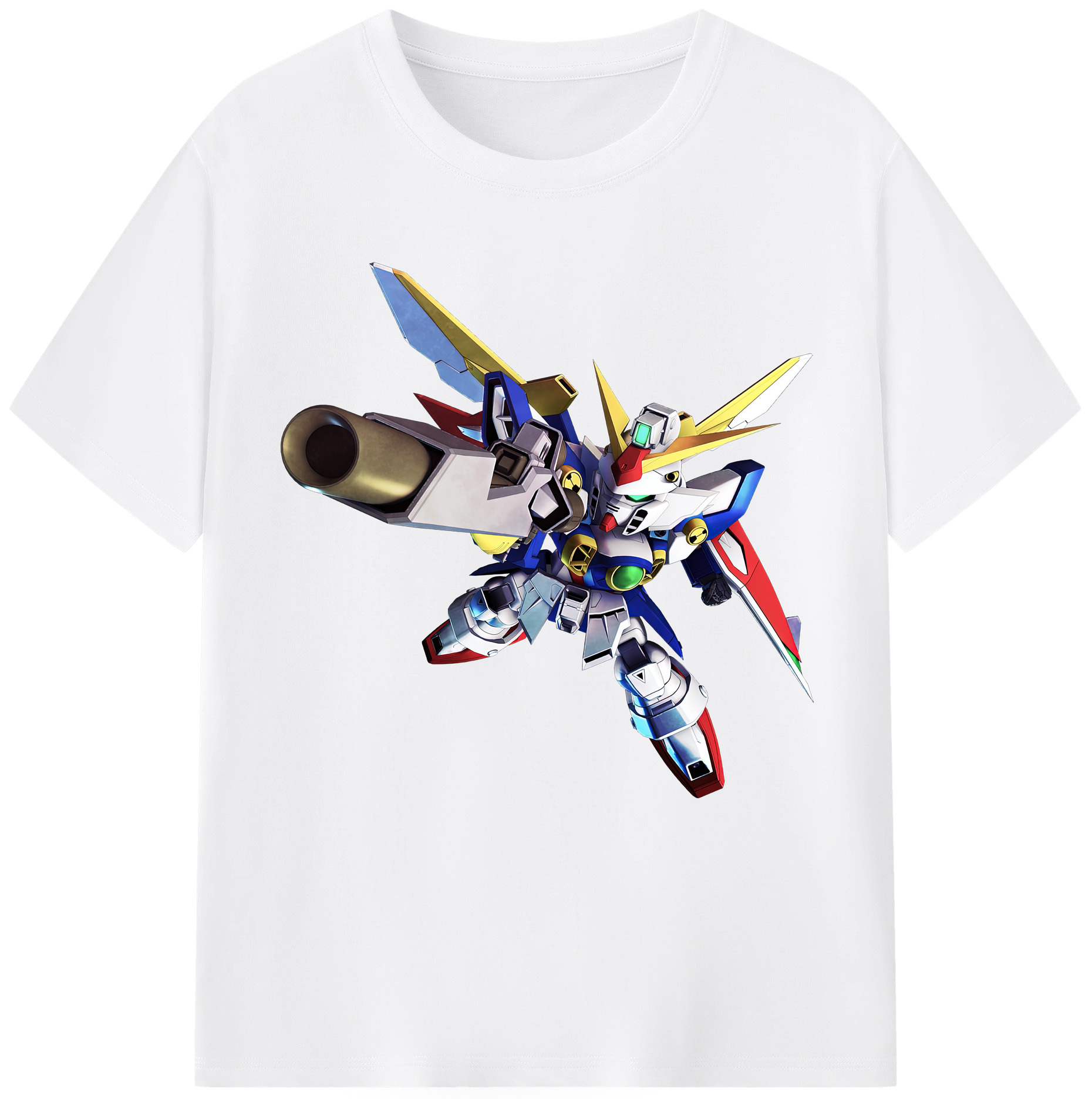 （画像用） 機動戦士ガンダム Mobile Suit Gundam 綿100％半袖Tシャツ（フロントプリント）