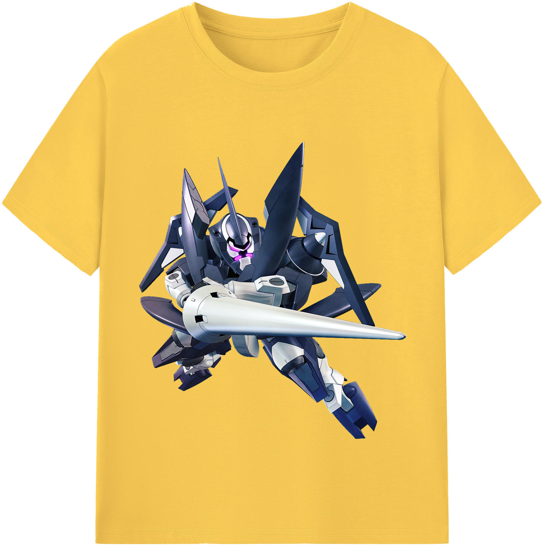 （画像用） 機動戦士ガンダム Mobile Suit Gundam 綿100％半袖Tシャツ（フロントプリント）