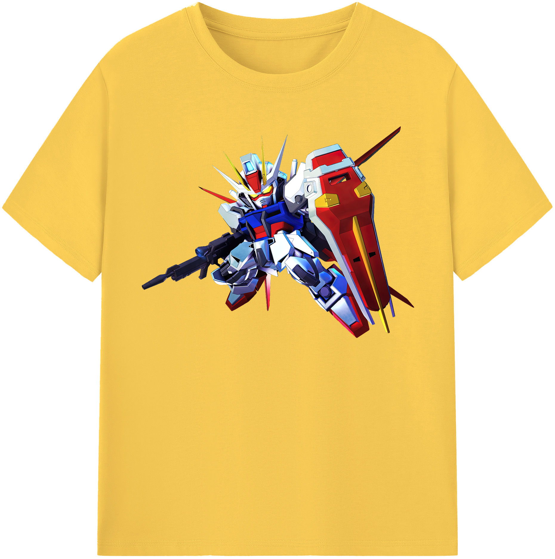 （画像用） 機動戦士ガンダム Mobile Suit Gundam 綿100％半袖Tシャツ（フロントプリント）