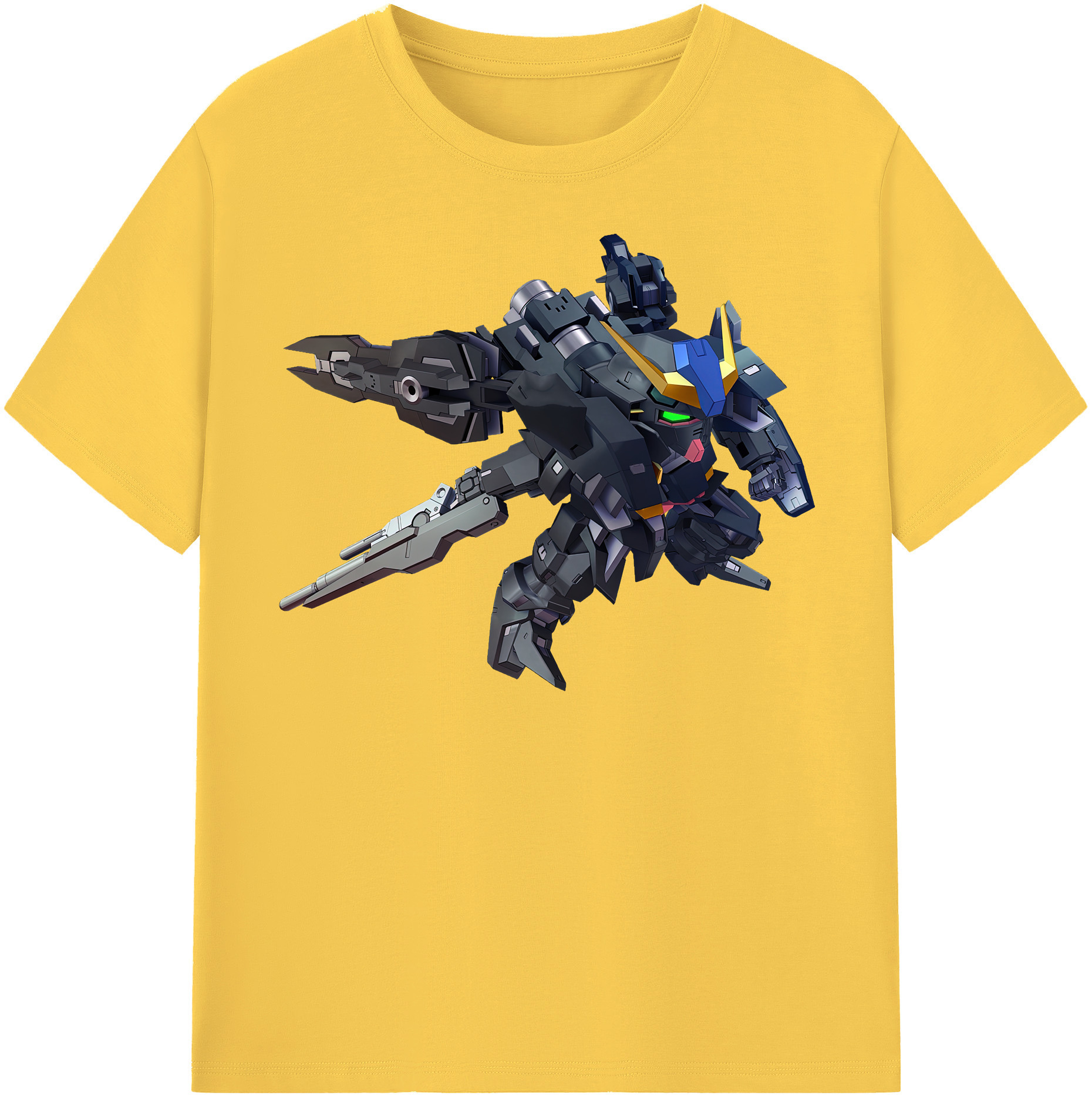 （画像用） 機動戦士ガンダム Mobile Suit Gundam 綿100％半袖Tシャツ（フロントプリント）