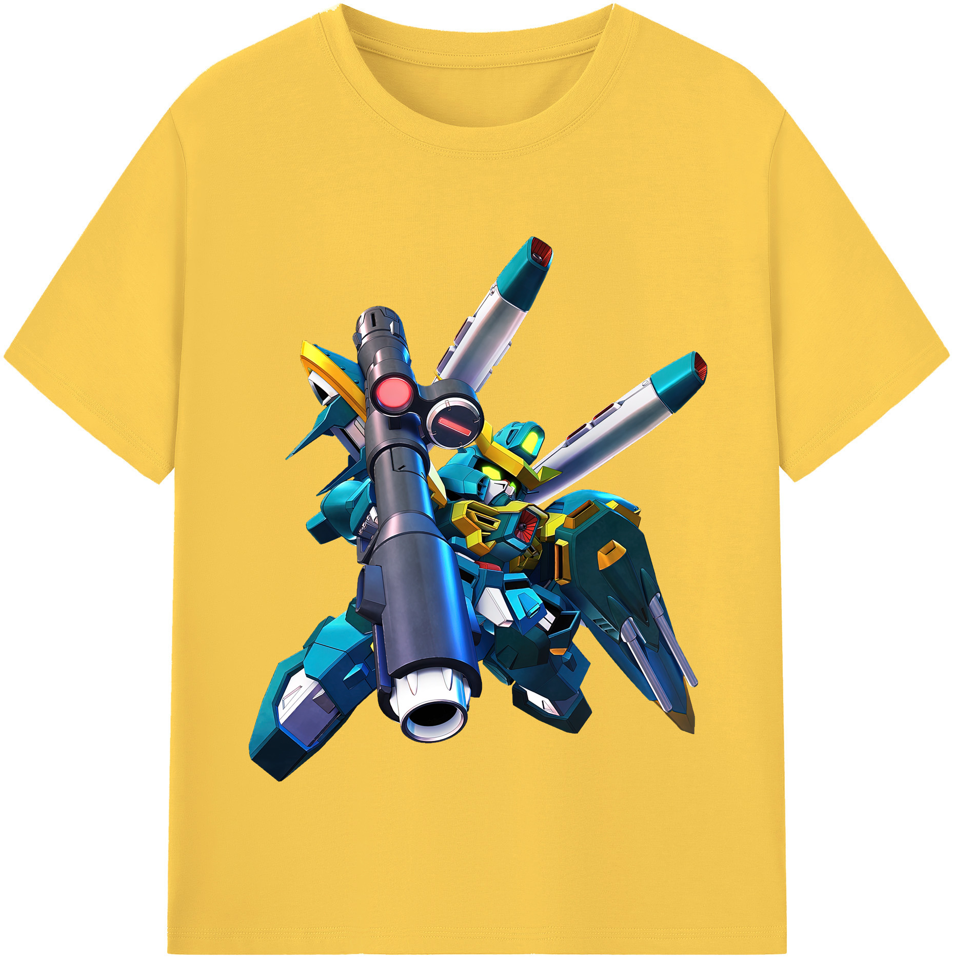 （画像用） 機動戦士ガンダム Mobile Suit Gundam 綿100％半袖Tシャツ（フロントプリント）