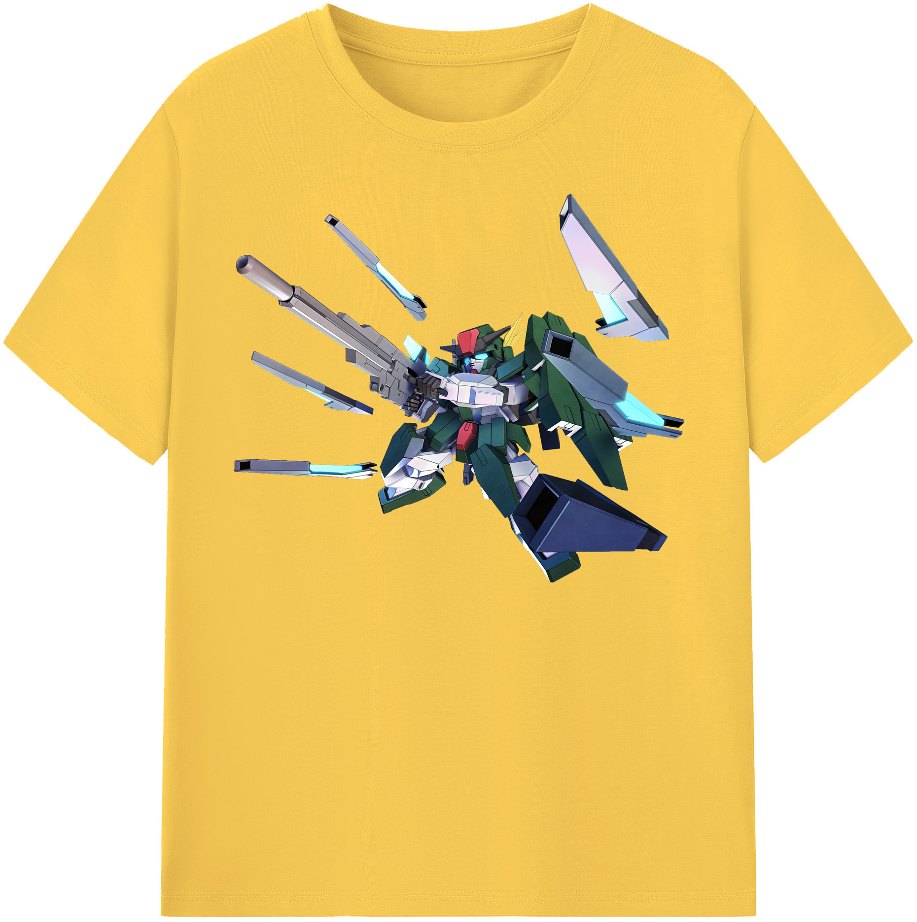 （画像用） 機動戦士ガンダム Mobile Suit Gundam 綿100％半袖Tシャツ（フロントプリント）
