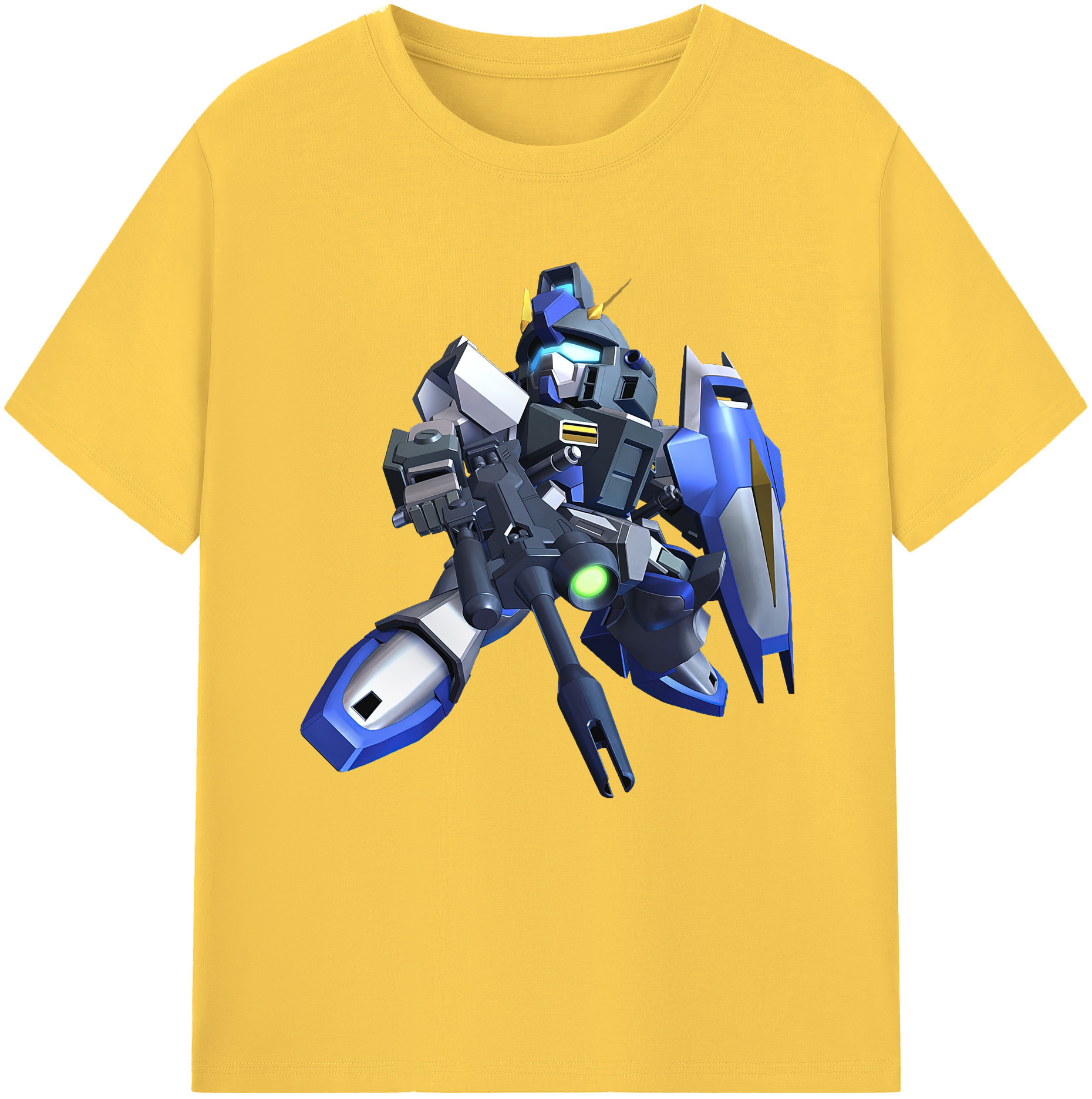 （画像用） 機動戦士ガンダム Mobile Suit Gundam 綿100％半袖Tシャツ（フロントプリント）