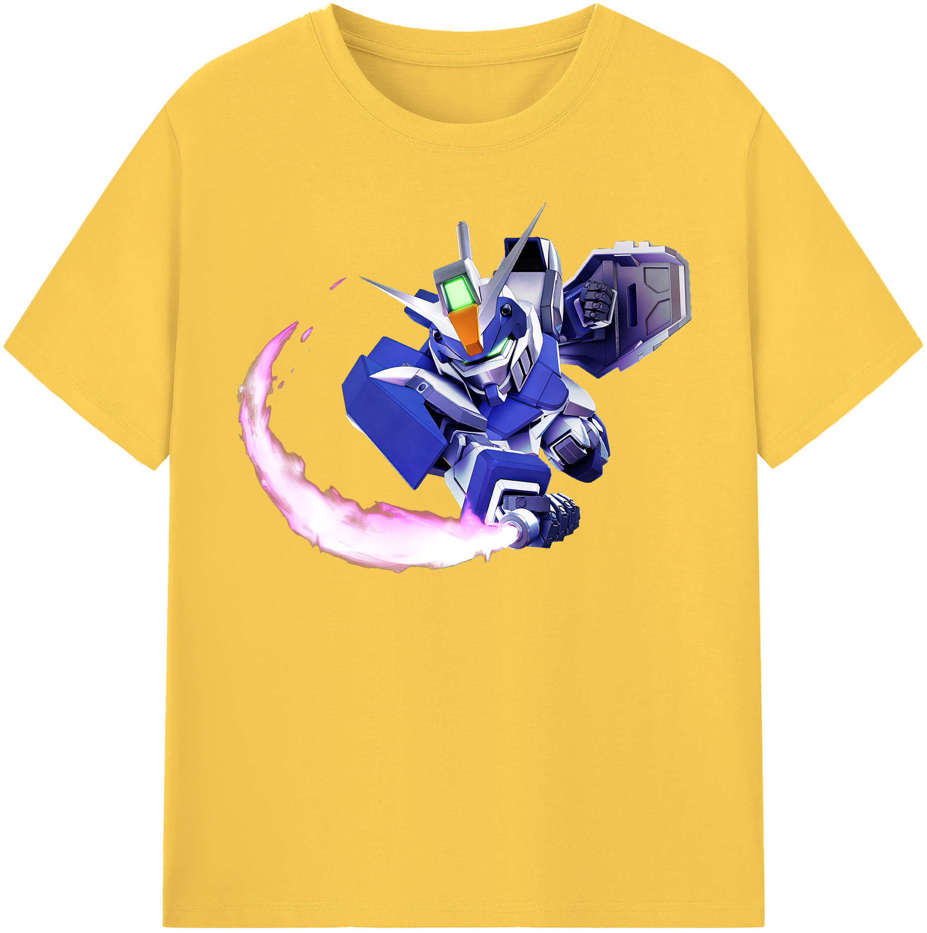 （画像用） 機動戦士ガンダム Mobile Suit Gundam 綿100％半袖Tシャツ（フロントプリント）