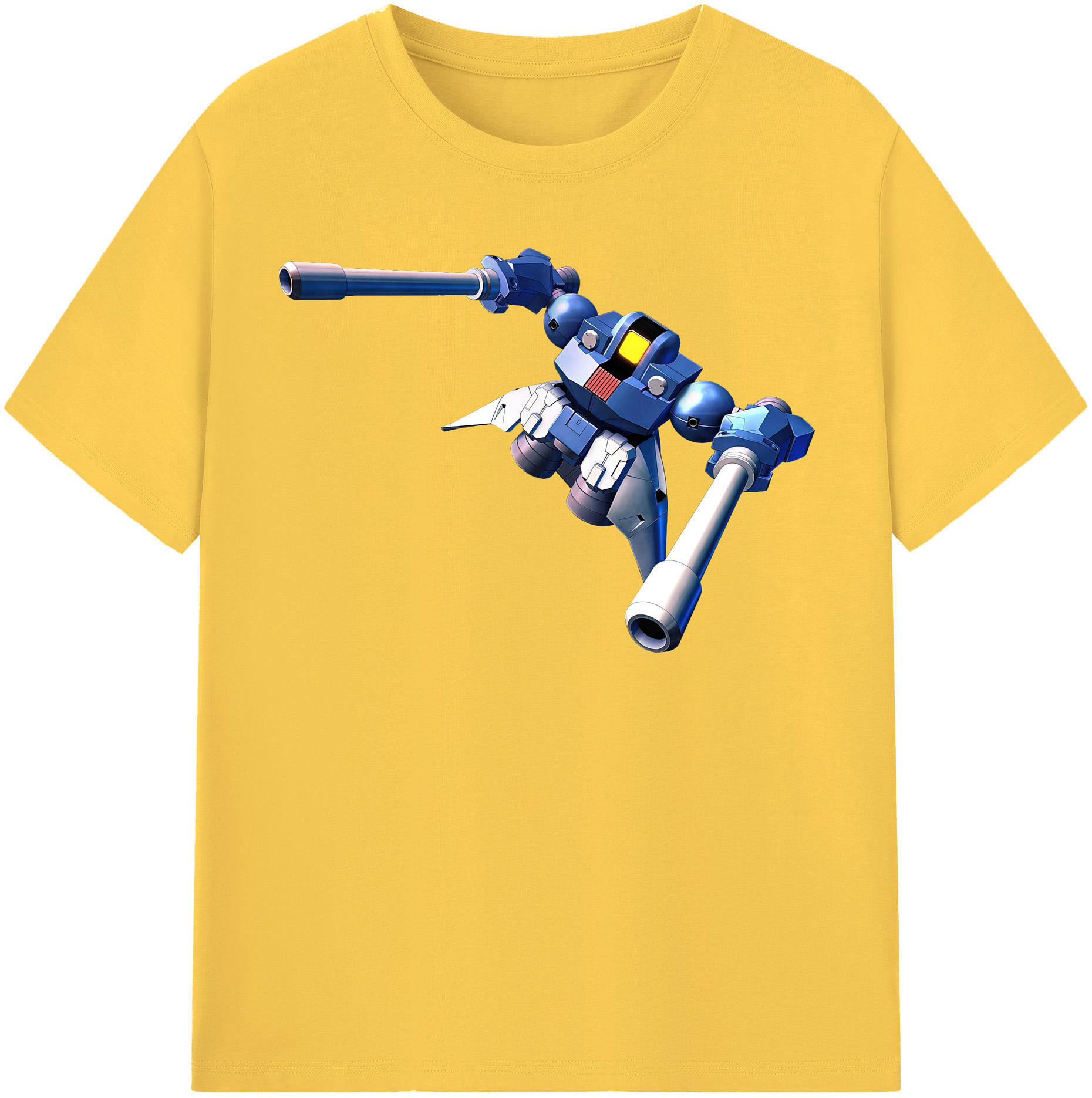 （画像用） 機動戦士ガンダム Mobile Suit Gundam 綿100％半袖Tシャツ（フロントプリント）