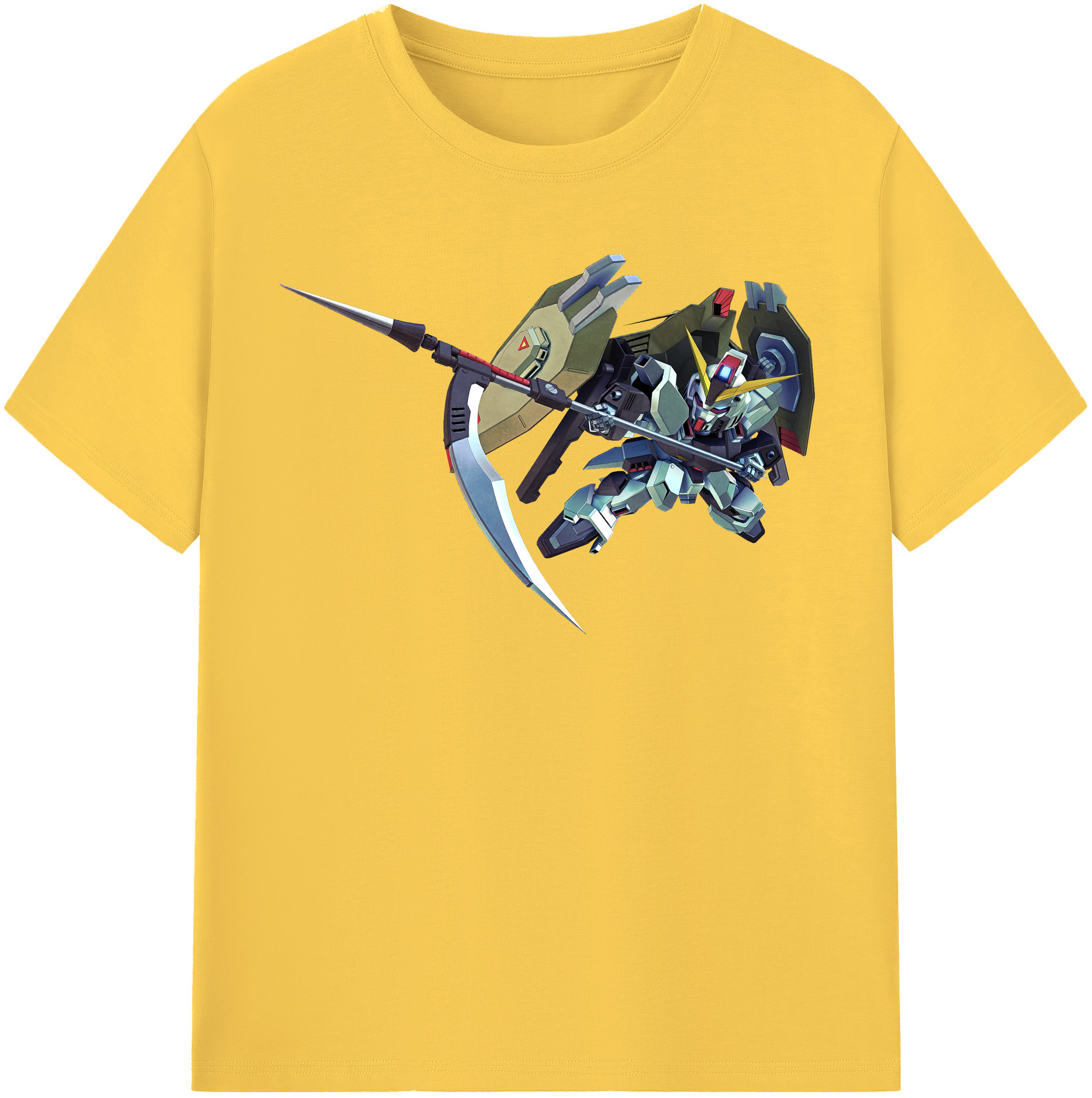 （画像用） 機動戦士ガンダム Mobile Suit Gundam 綿100％半袖Tシャツ（フロントプリント）
