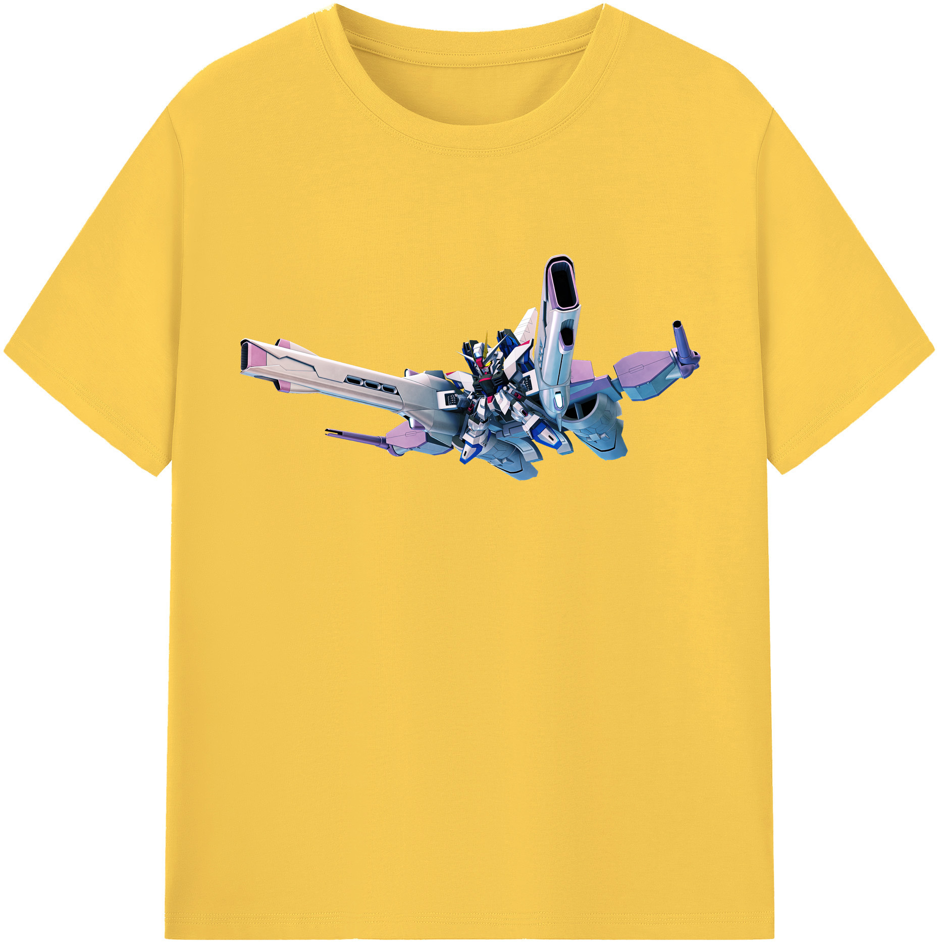 （画像用） 機動戦士ガンダム Mobile Suit Gundam 綿100％半袖Tシャツ（フロントプリント）