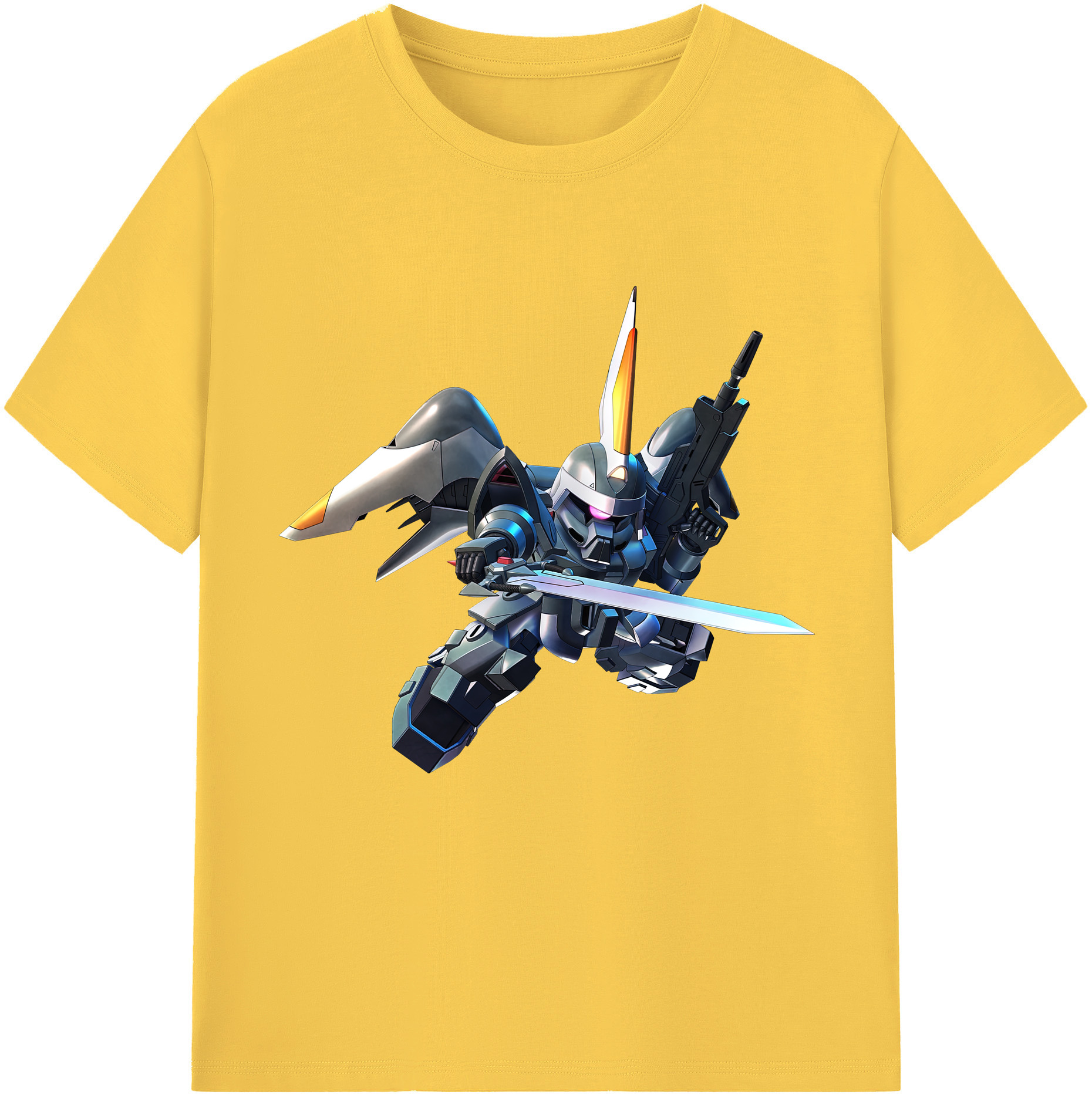 （画像用） 機動戦士ガンダム Mobile Suit Gundam 綿100％半袖Tシャツ（フロントプリント）