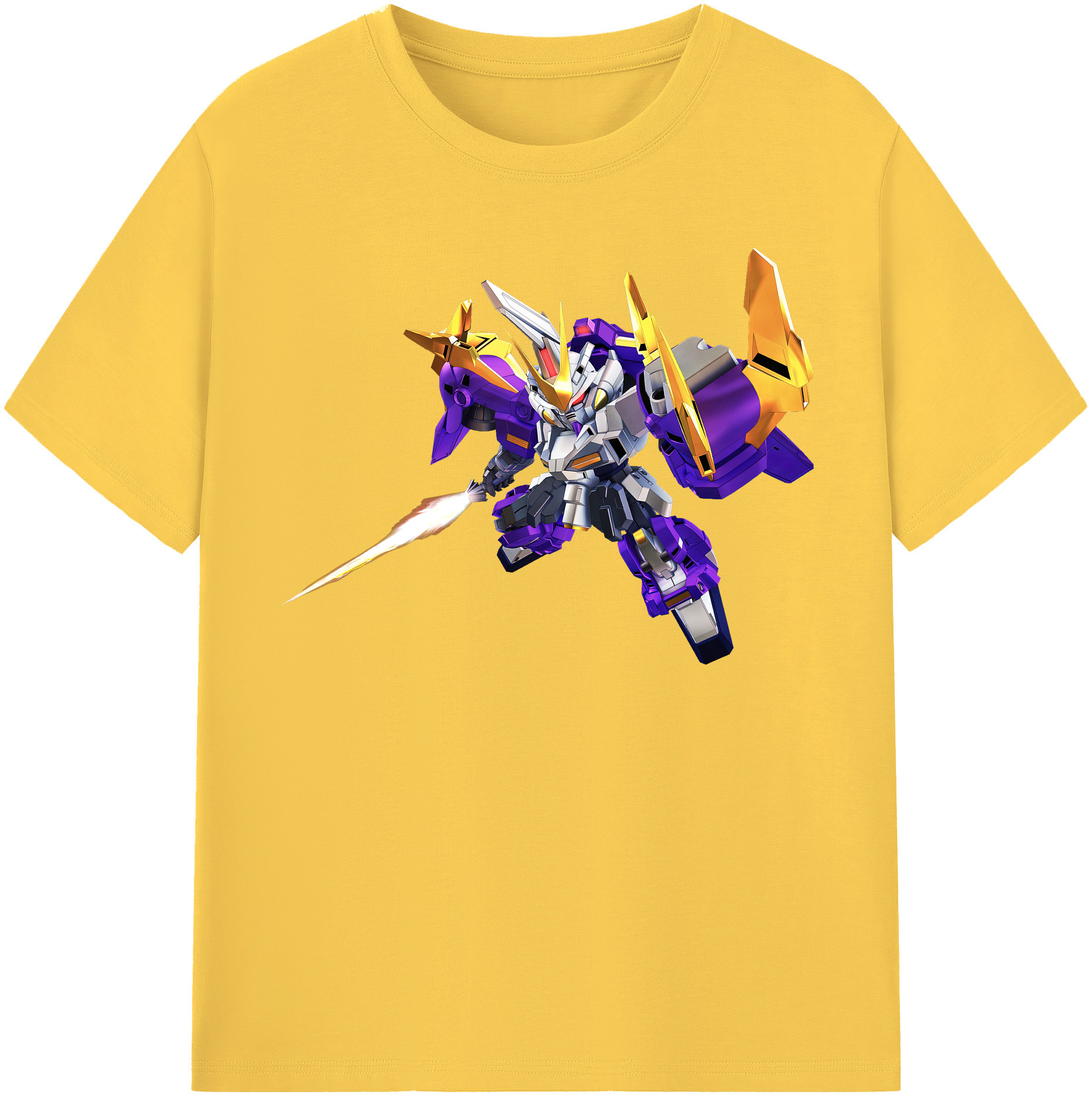 （画像用） 機動戦士ガンダム Mobile Suit Gundam 綿100％半袖Tシャツ（フロントプリント）