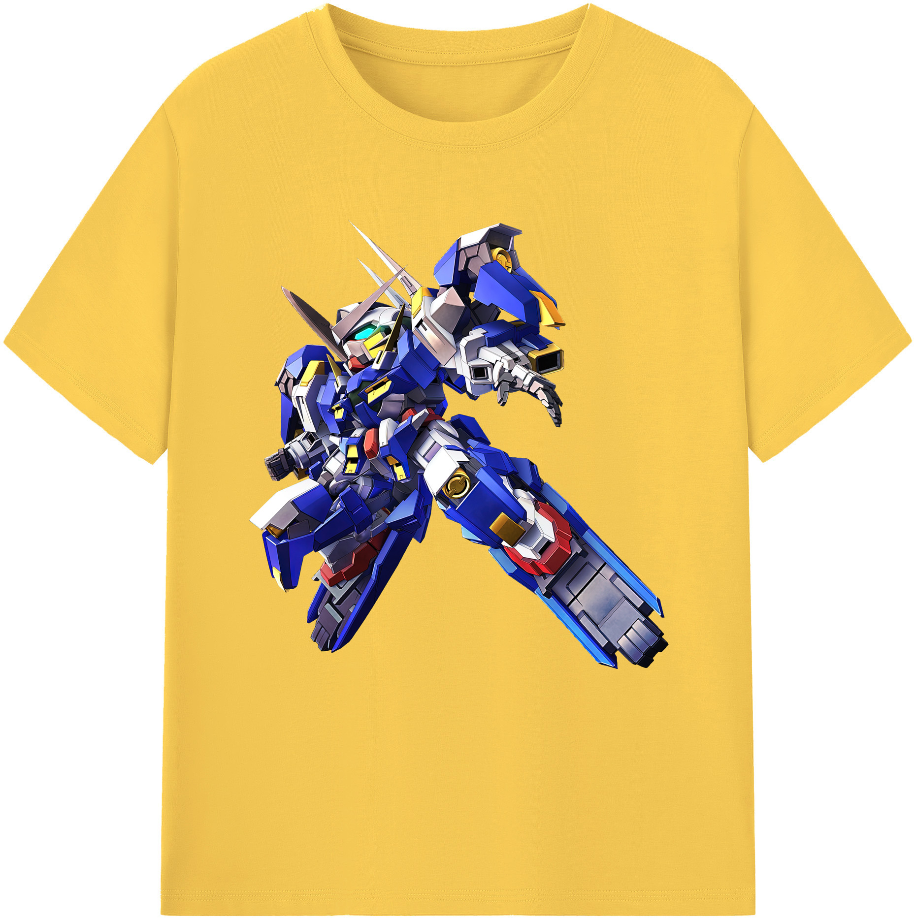 （画像用） 機動戦士ガンダム Mobile Suit Gundam 綿100％半袖Tシャツ（フロントプリント）