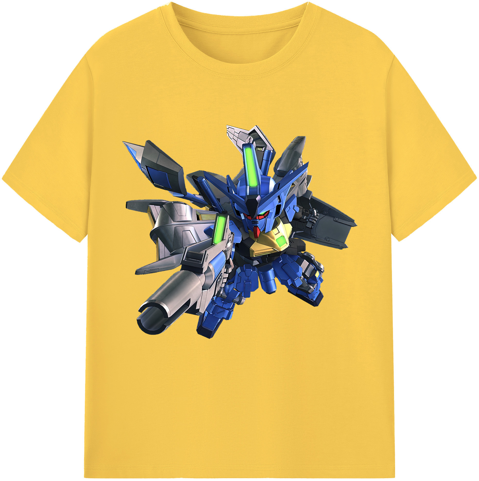 （画像用） 機動戦士ガンダム Mobile Suit Gundam 綿100％半袖Tシャツ（フロントプリント）