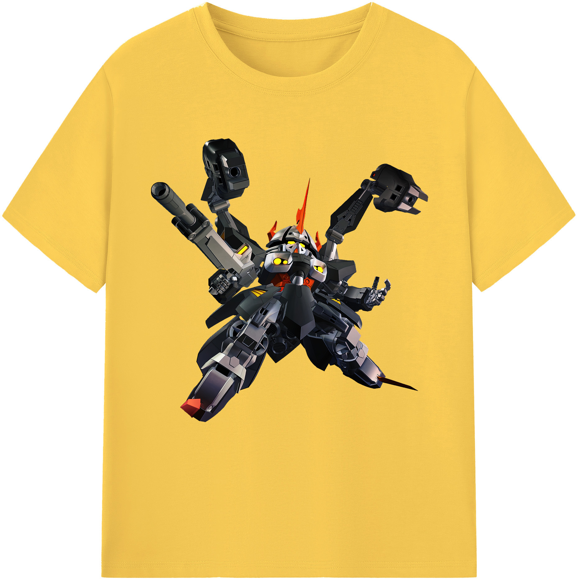 （画像用） 機動戦士ガンダム Mobile Suit Gundam 綿100％半袖Tシャツ（フロントプリント）