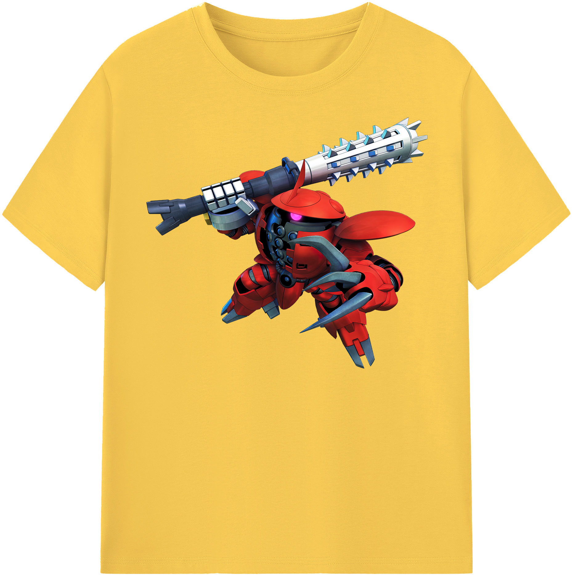 （画像用） 機動戦士ガンダム Mobile Suit Gundam 綿100％半袖Tシャツ（フロントプリント）