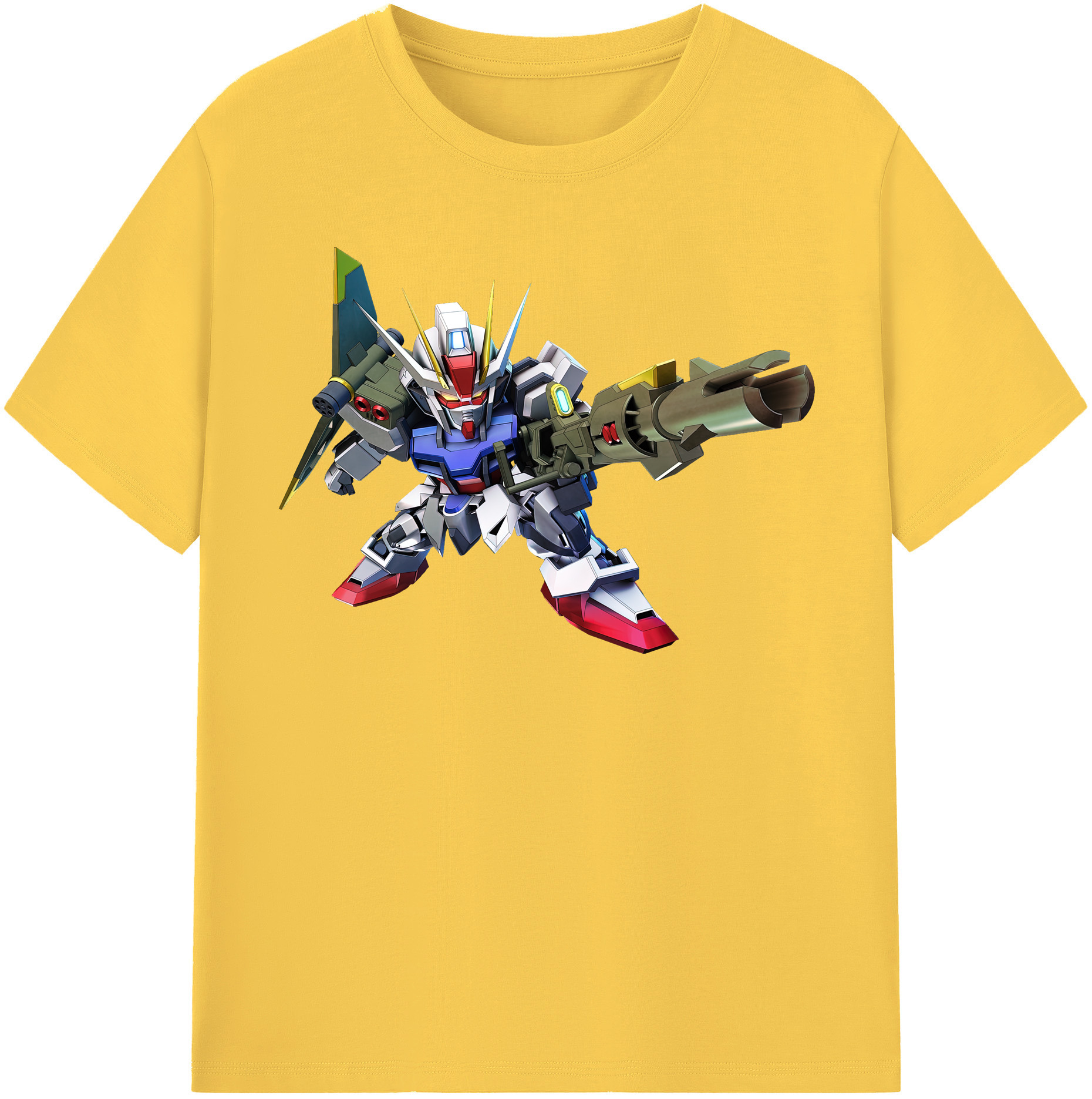 （画像用） 機動戦士ガンダム Mobile Suit Gundam 綿100％半袖Tシャツ（フロントプリント）