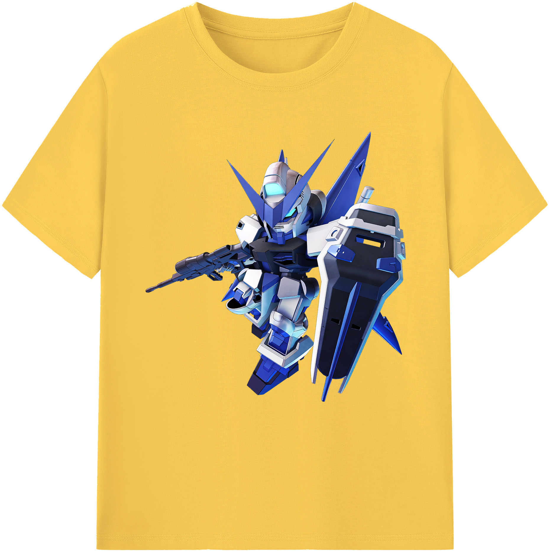（画像用） 機動戦士ガンダム Mobile Suit Gundam 綿100％半袖Tシャツ（フロントプリント）