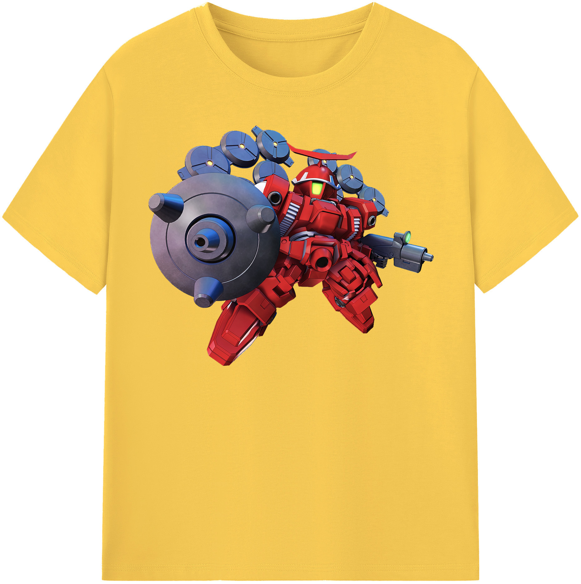 （画像用） 機動戦士ガンダム Mobile Suit Gundam 綿100％半袖Tシャツ（フロントプリント）