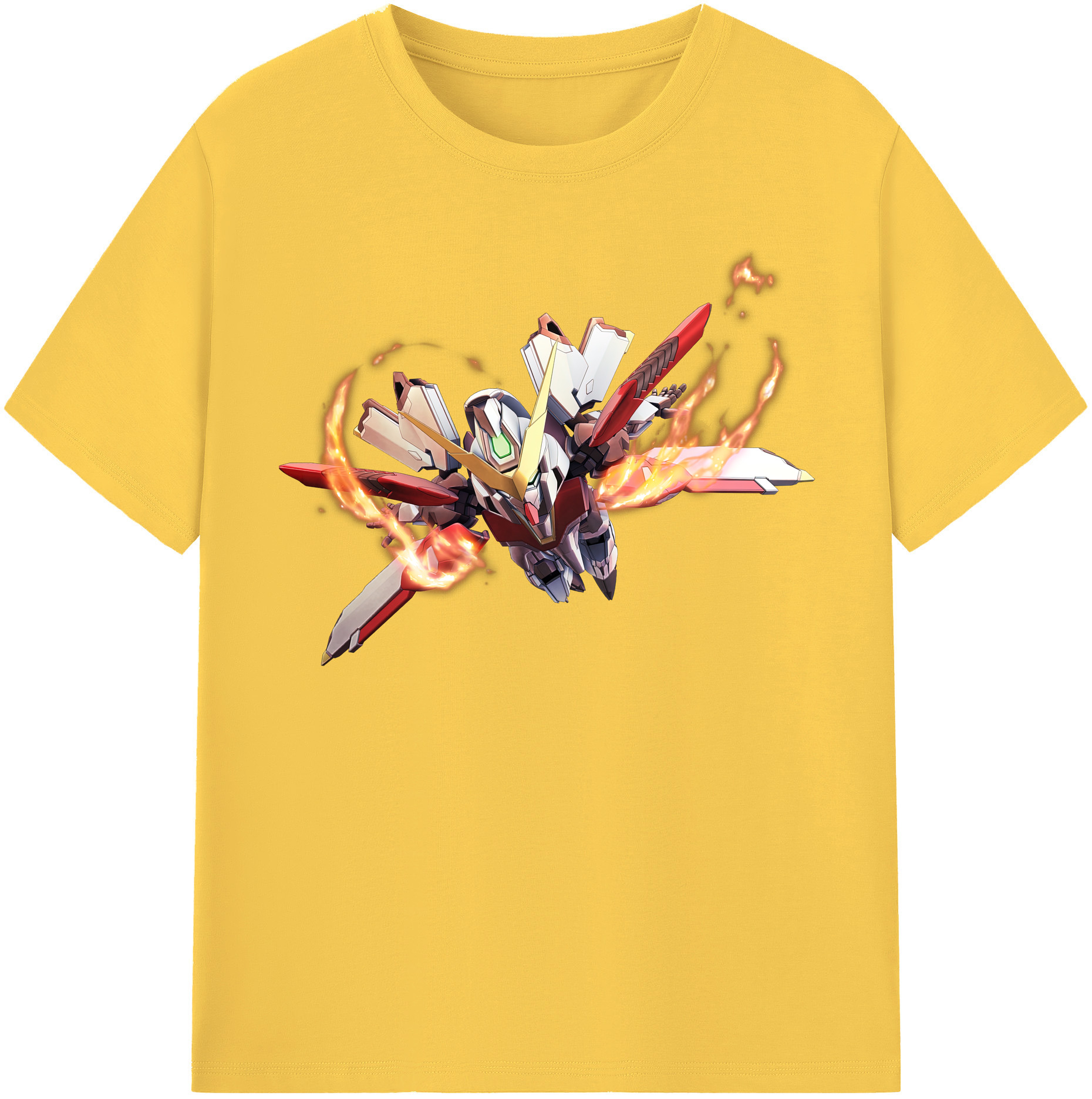 （画像用） 機動戦士ガンダム Mobile Suit Gundam 綿100％半袖Tシャツ（フロントプリント）