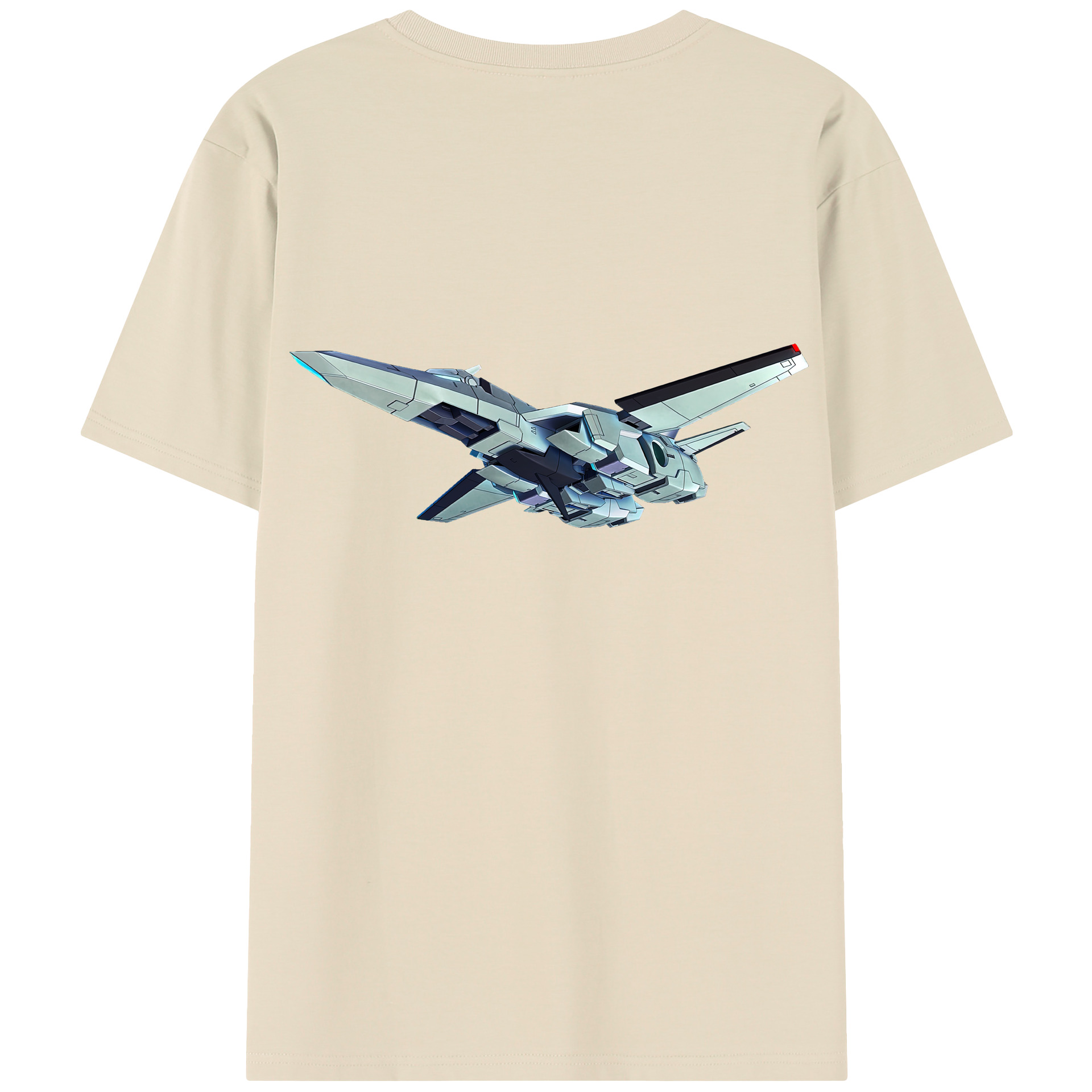 （画像用） 機動戦士ガンダム Mobile Suit Gundam 綿100％半袖Tシャツ（背面プリント）