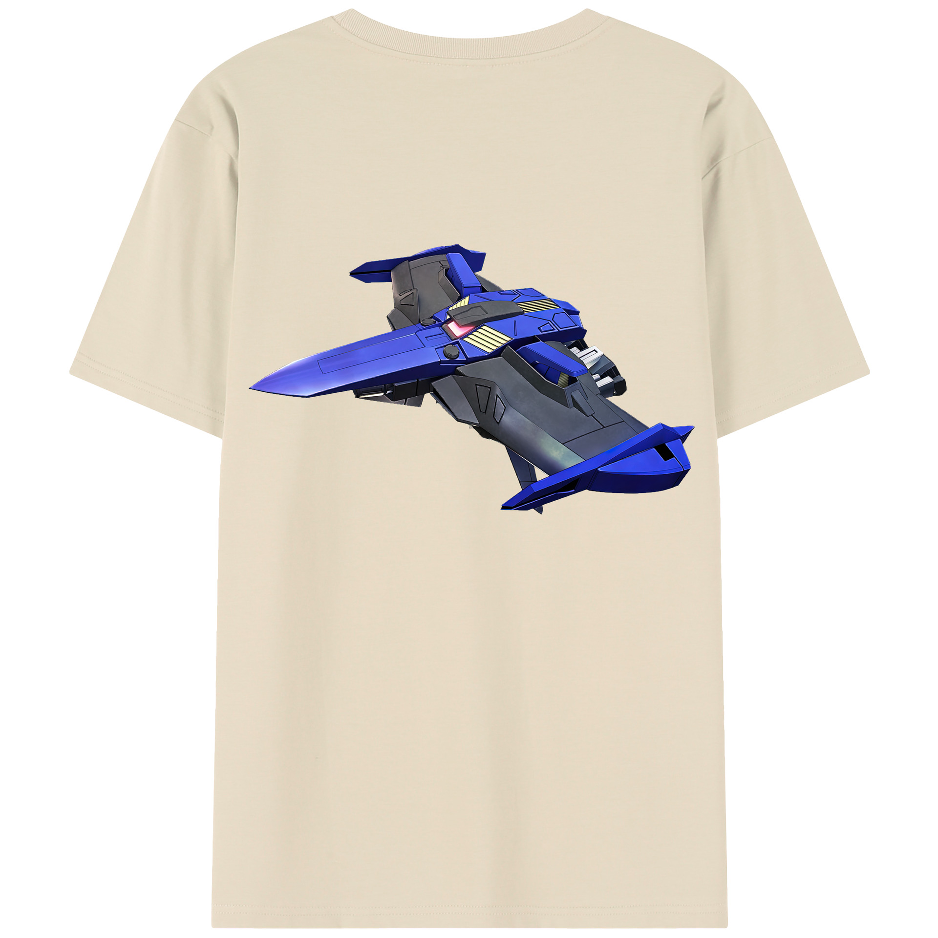 （画像用） 機動戦士ガンダム Mobile Suit Gundam 綿100％半袖Tシャツ（背面プリント）