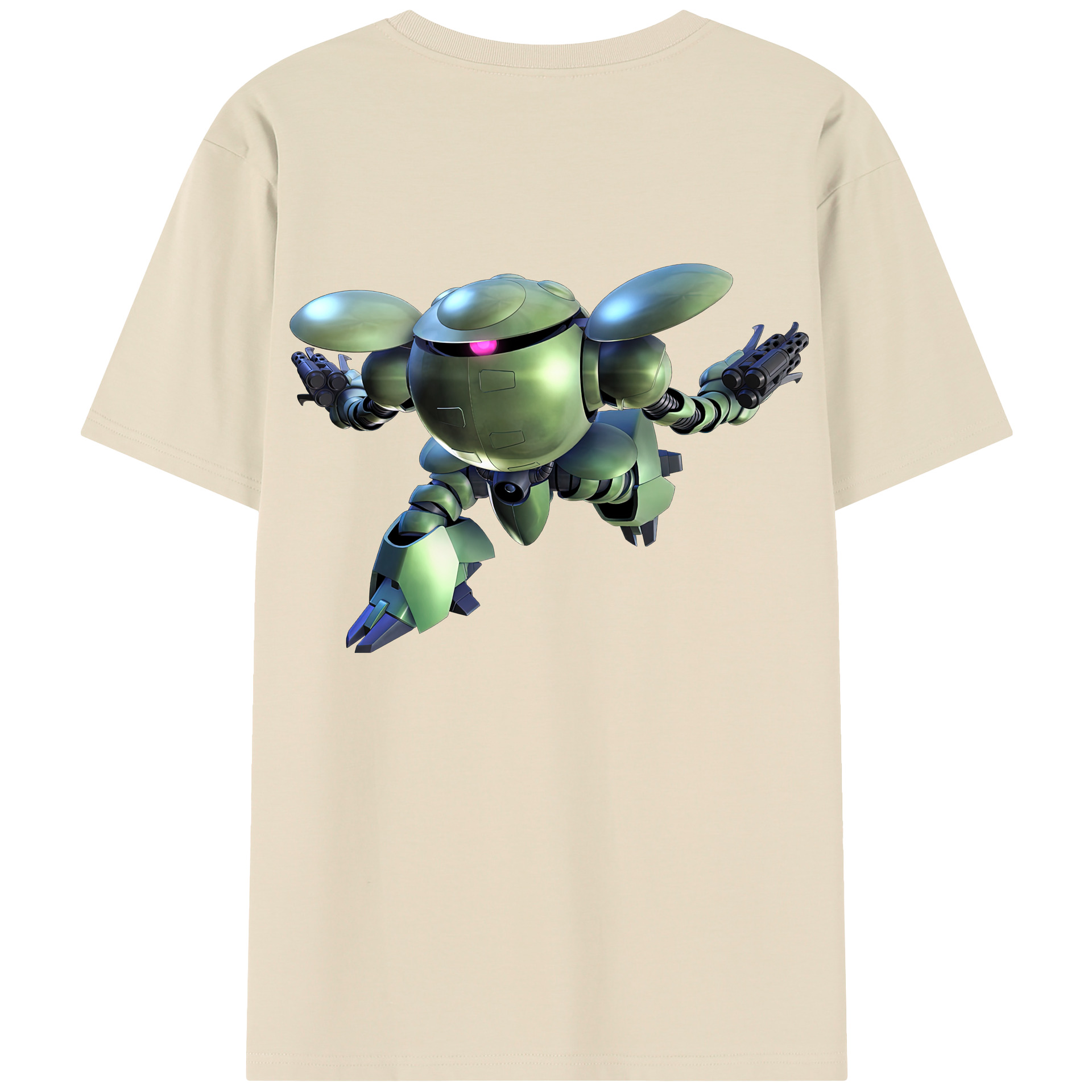 （画像用） 機動戦士ガンダム Mobile Suit Gundam 綿100％半袖Tシャツ（背面プリント）