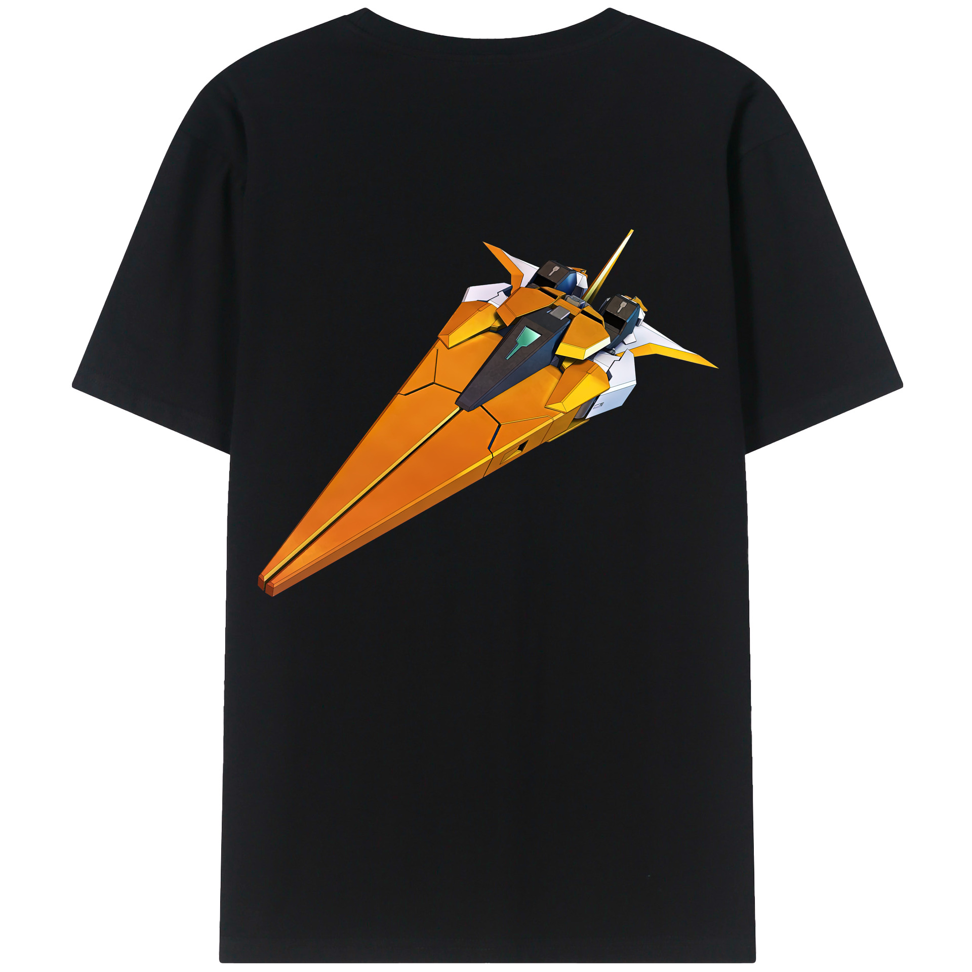 （画像用） 機動戦士ガンダム Mobile Suit Gundam 綿100％半袖Tシャツ（背面プリント）
