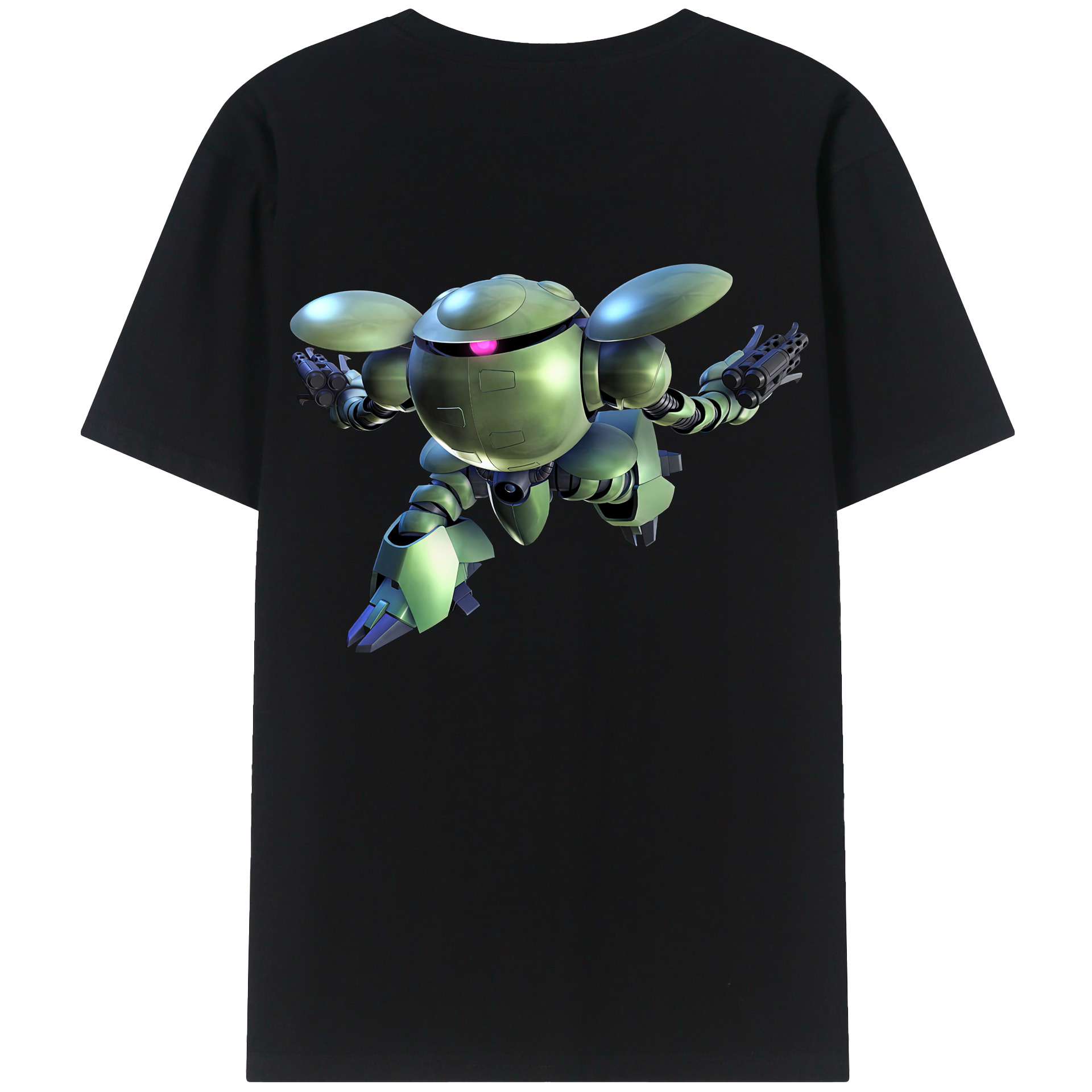 （画像用） 機動戦士ガンダム Mobile Suit Gundam 綿100％半袖Tシャツ（背面プリント）