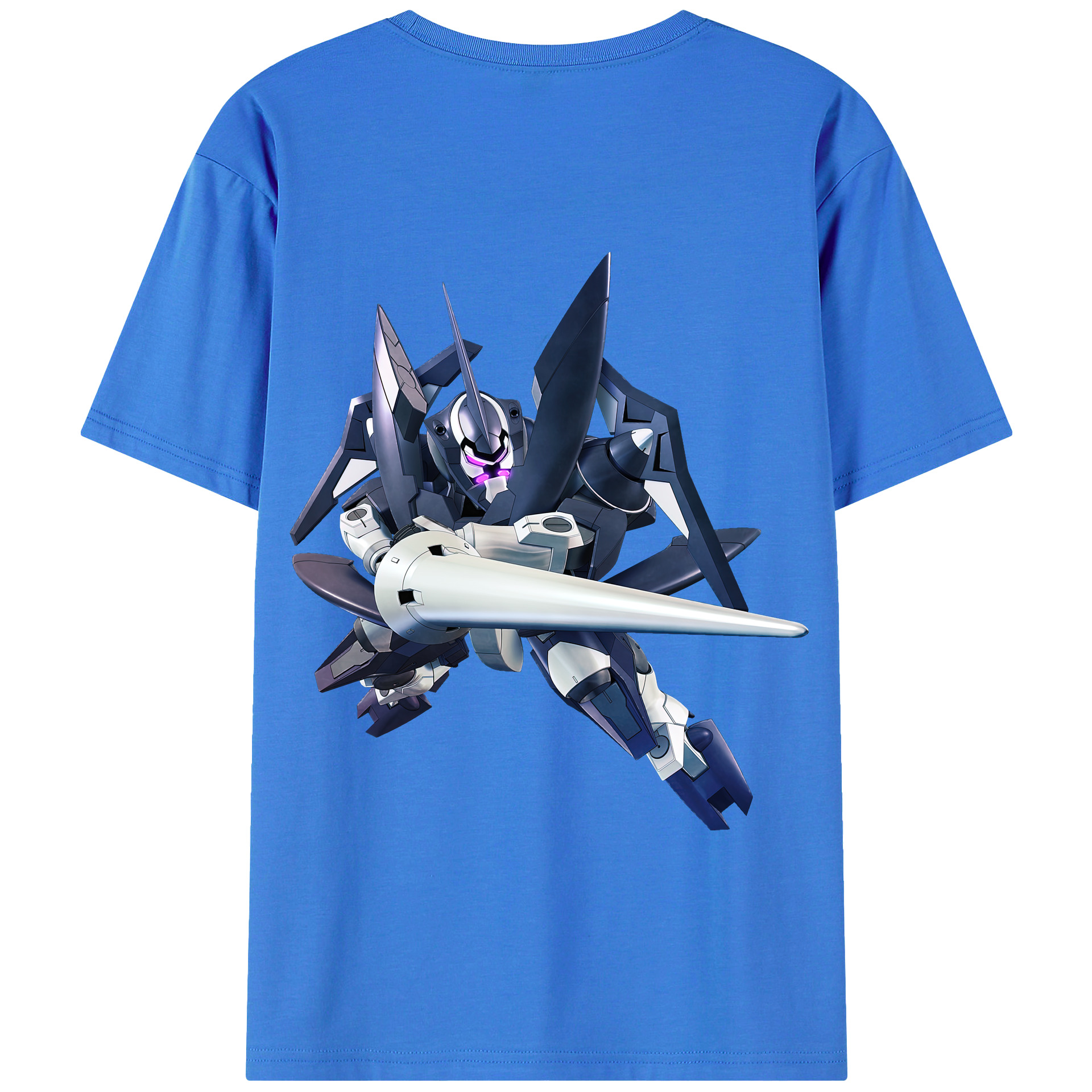 （画像用） 機動戦士ガンダム Mobile Suit Gundam 綿100％半袖Tシャツ（背面プリント）